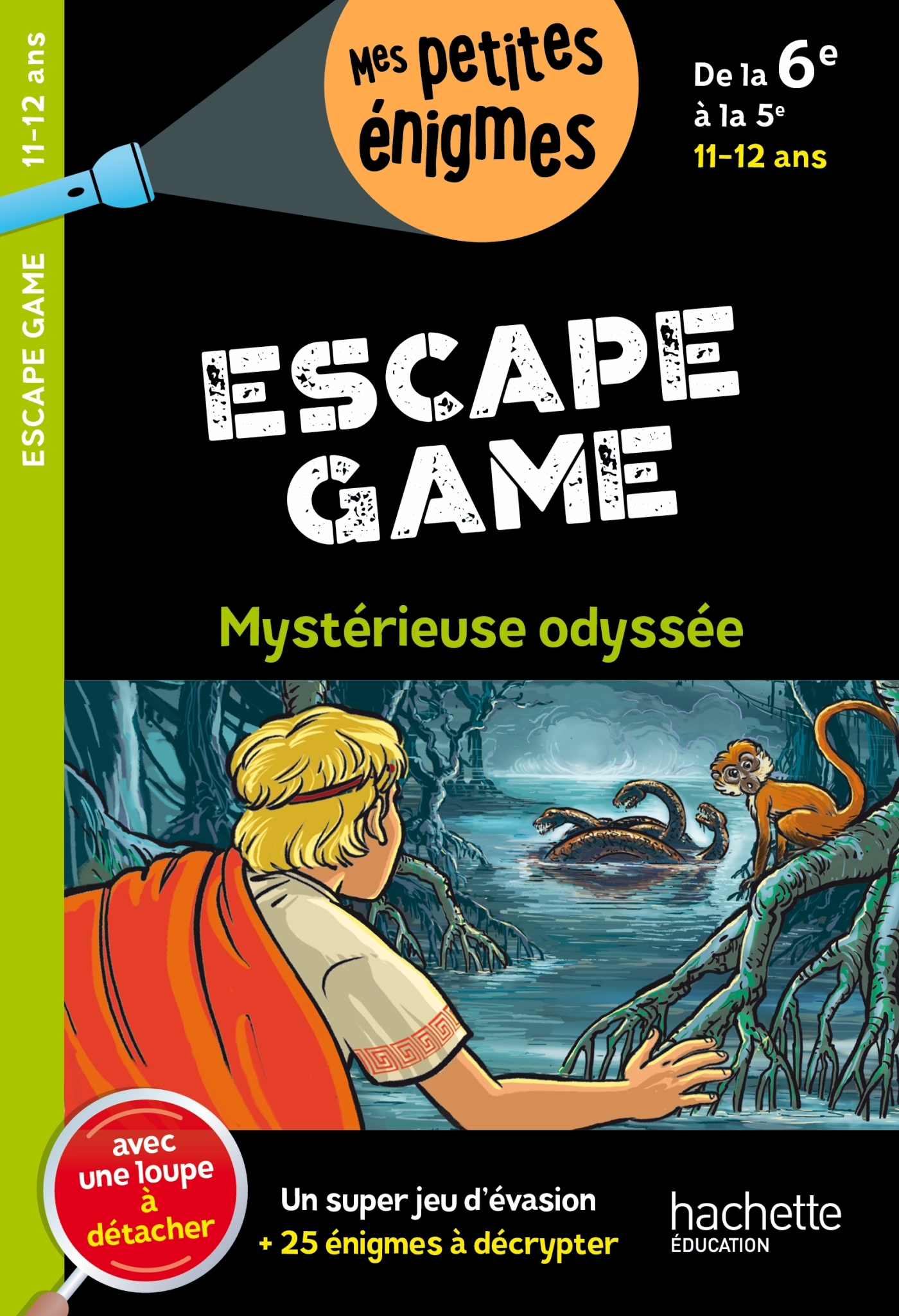 Escape Game - De la 6e à la 5e - Cahier de vacances 2024 - Charlotte Leroy-Jouenne - HACHETTE EDUC