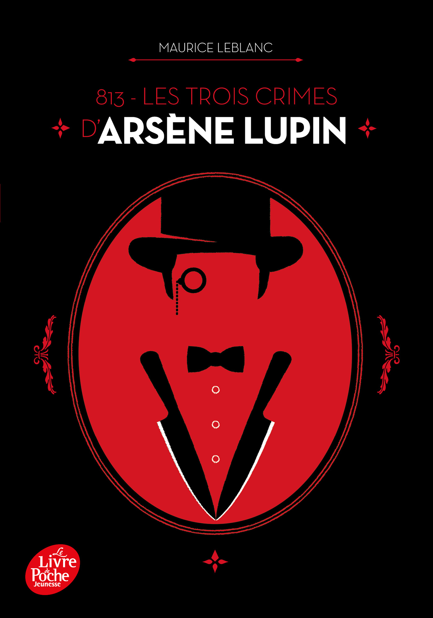 813 - Les trois crimes d'Arsène Lupin - Maurice Leblanc - POCHE JEUNESSE