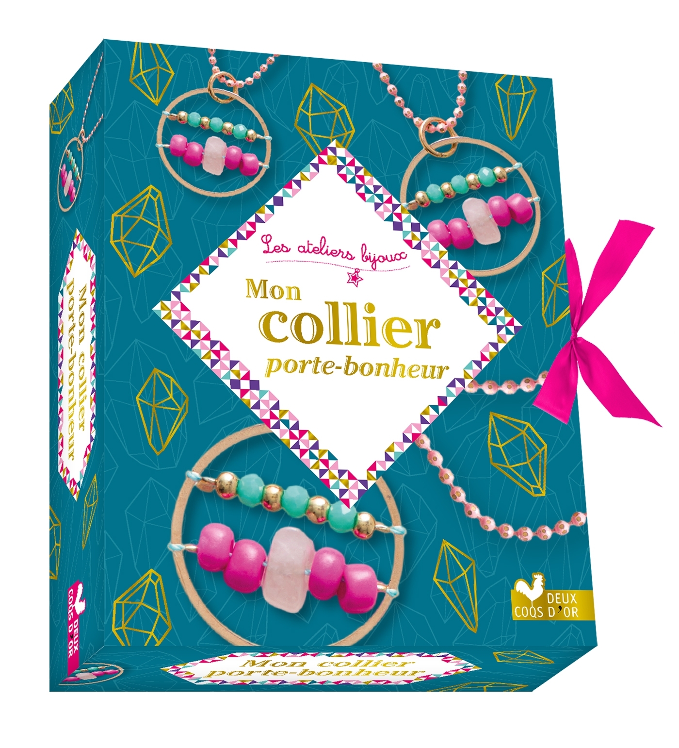 Mon collier porte bonheur - mini coffret avec accessoires - Mademoiselle Lupin Mademoiselle Lupin, Mademoiselle Lupin - DEUX COQS D OR