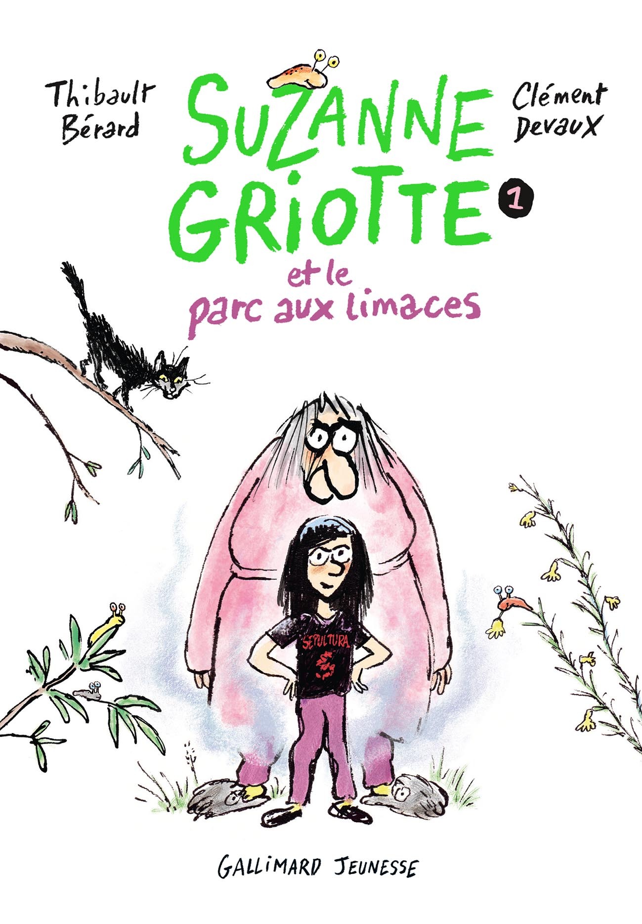 Suzanne Griotte et le parc aux limaces - Thibault Bérard, Clément Devaux - GALLIMARD JEUNE