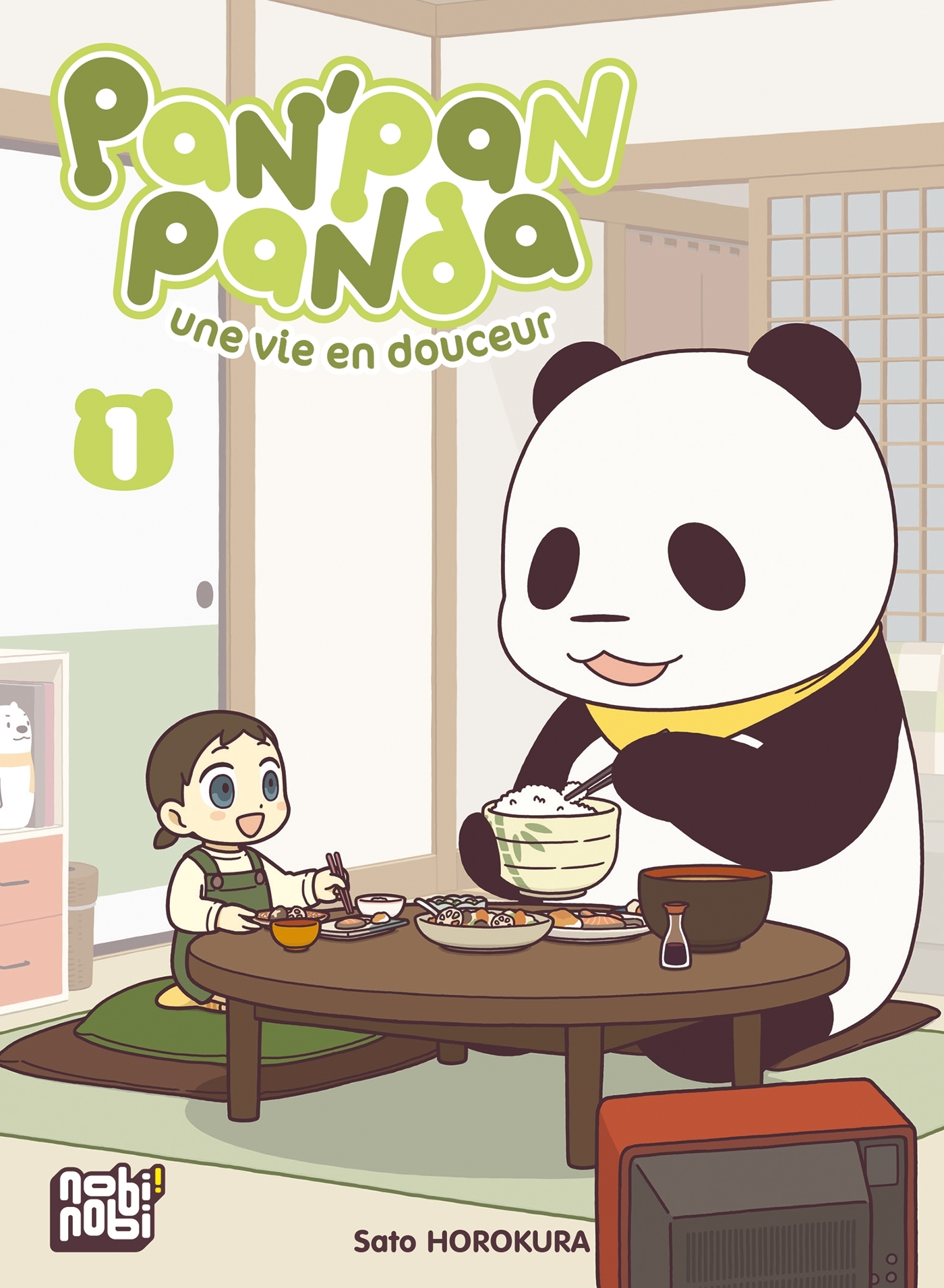 Pan'Pan Panda, une vie en douceur T01 - Sato Horokura - NOBI NOBI