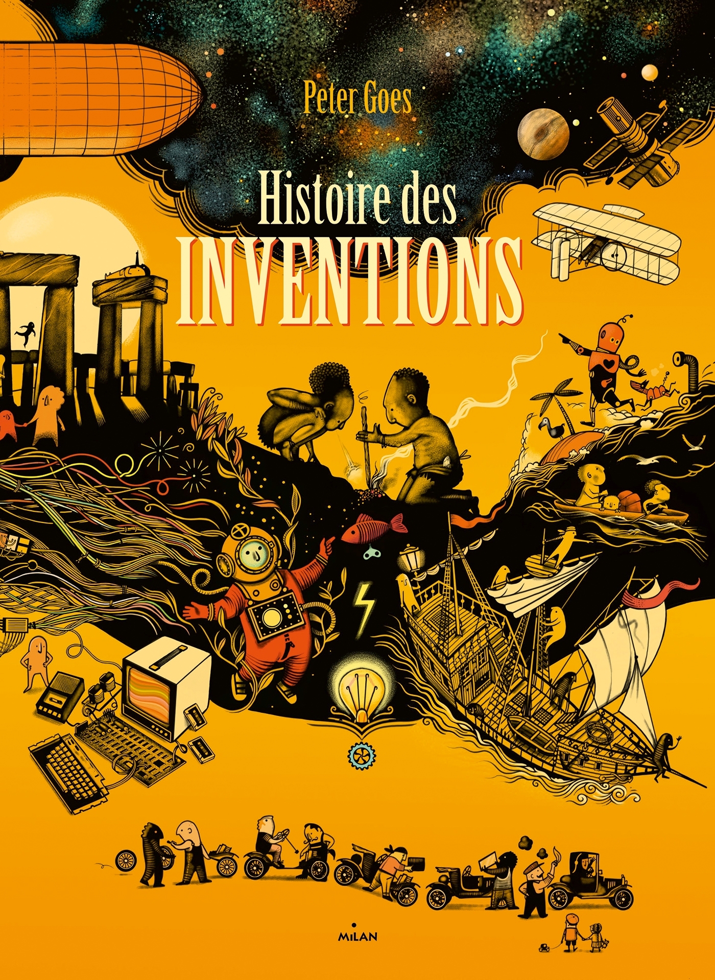 Histoire des inventions - Peter Goes - MILAN