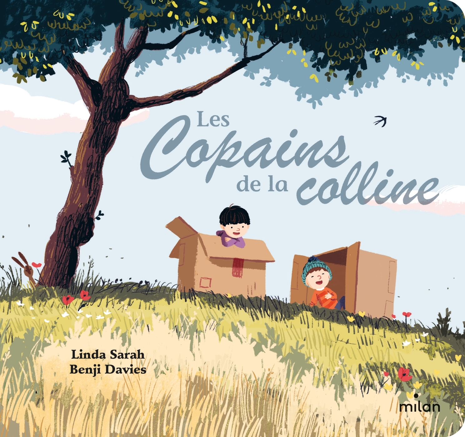 Les copains de la colline (tout-carton) - Linda Sarah, Benji Davies - MILAN