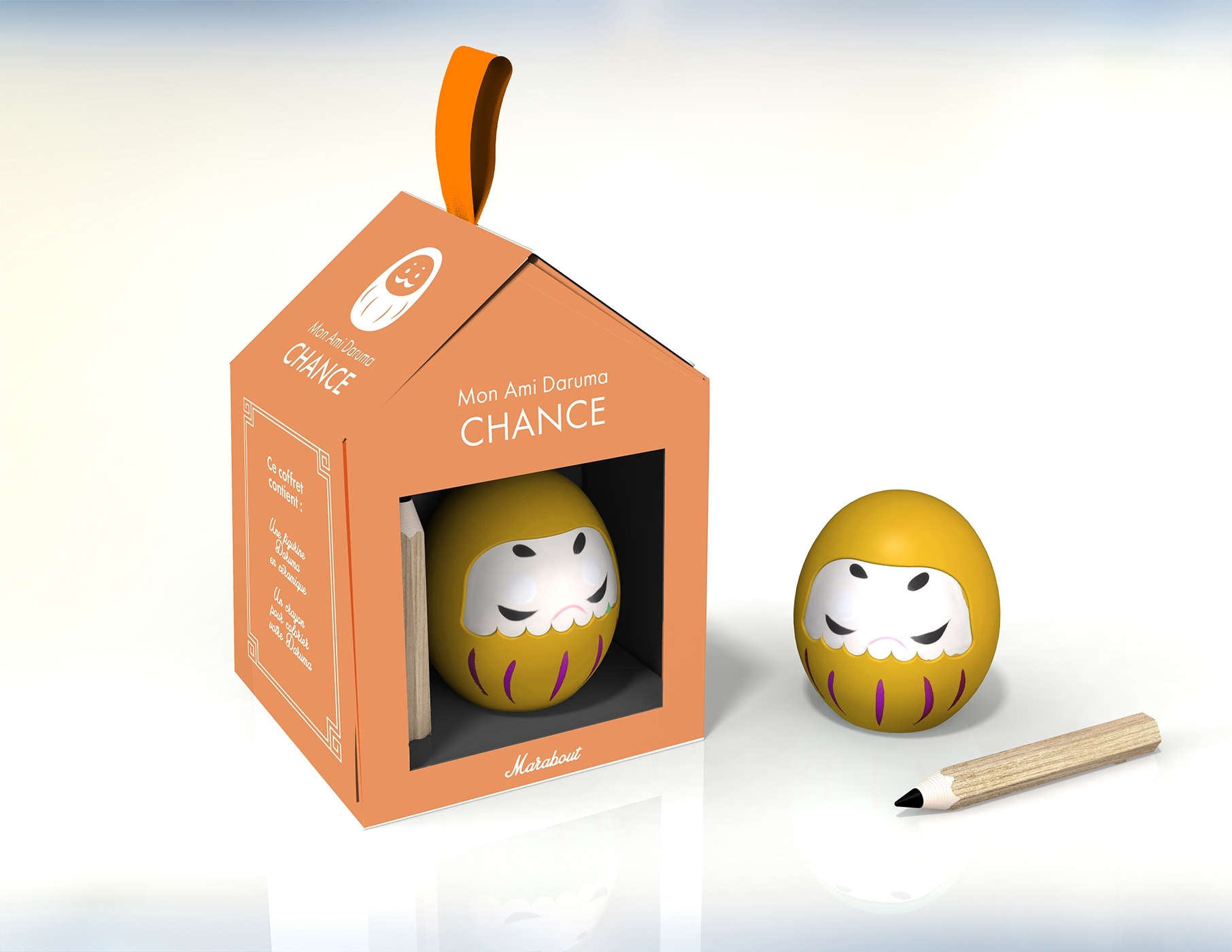 Mon Daruma - Chance -   - MARABOUT