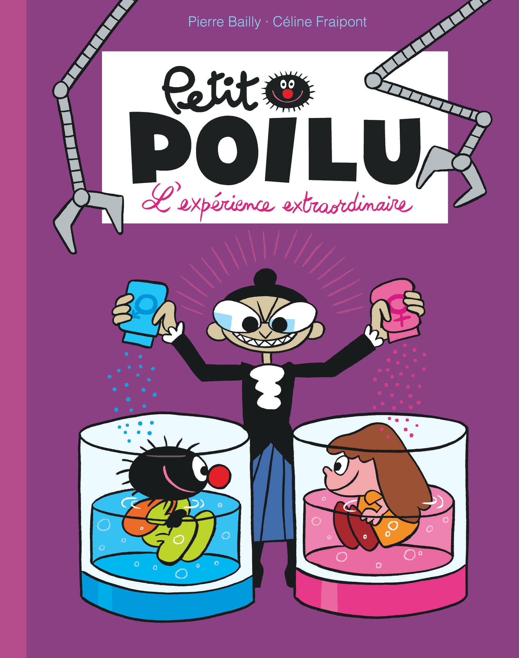 Petit Poilu Poche - Tome 15 - L'expérience extraordinaire - BAILLY BAILLY, Fraipont Céline Fraipont Céline,  BAILLY,  Fraipont Céline - DUPUIS