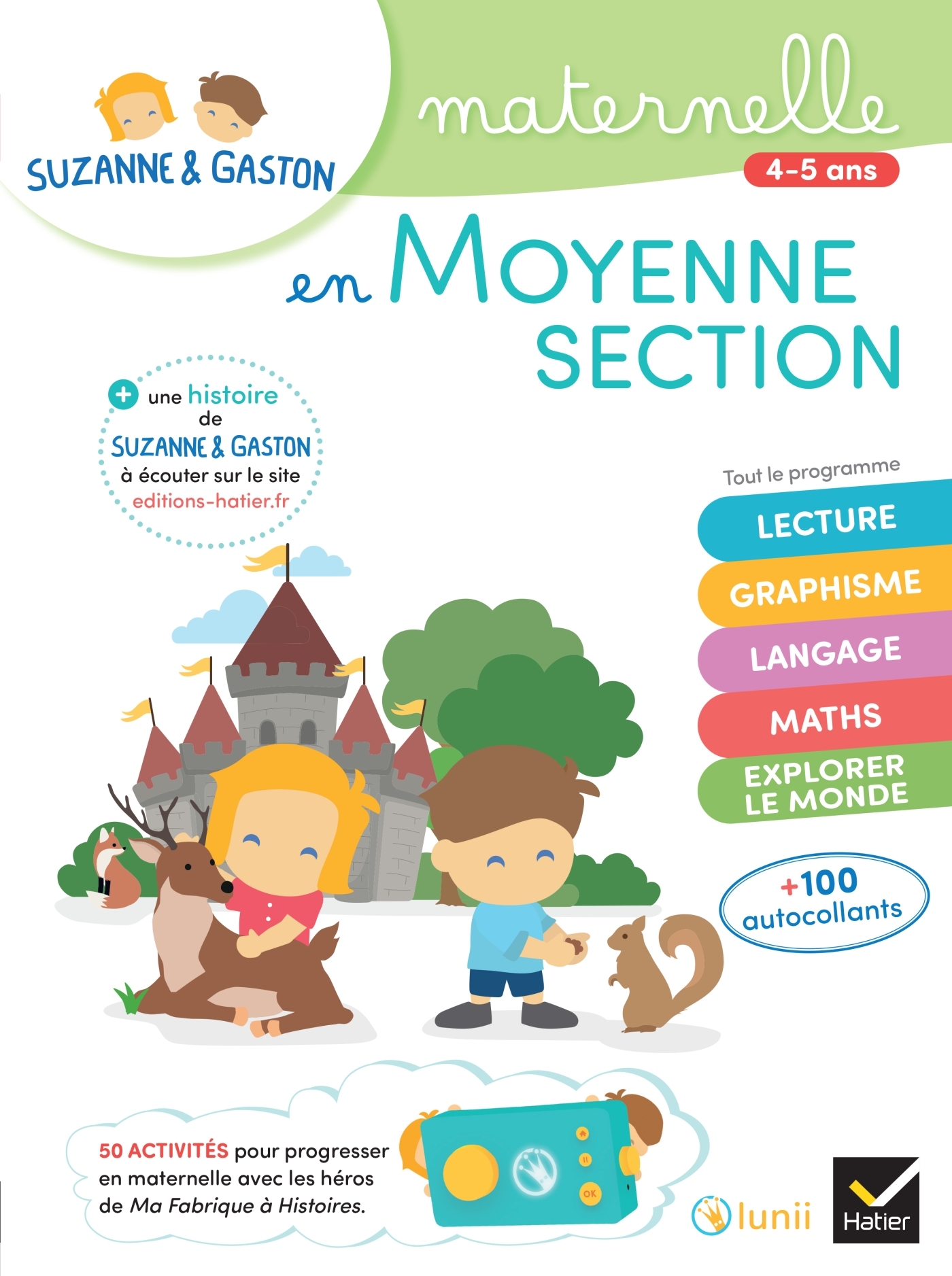 Suzanne et Gaston en Moyenne section de maternelle - Florence Doutremepuich, Françoise Perraud - HATIER