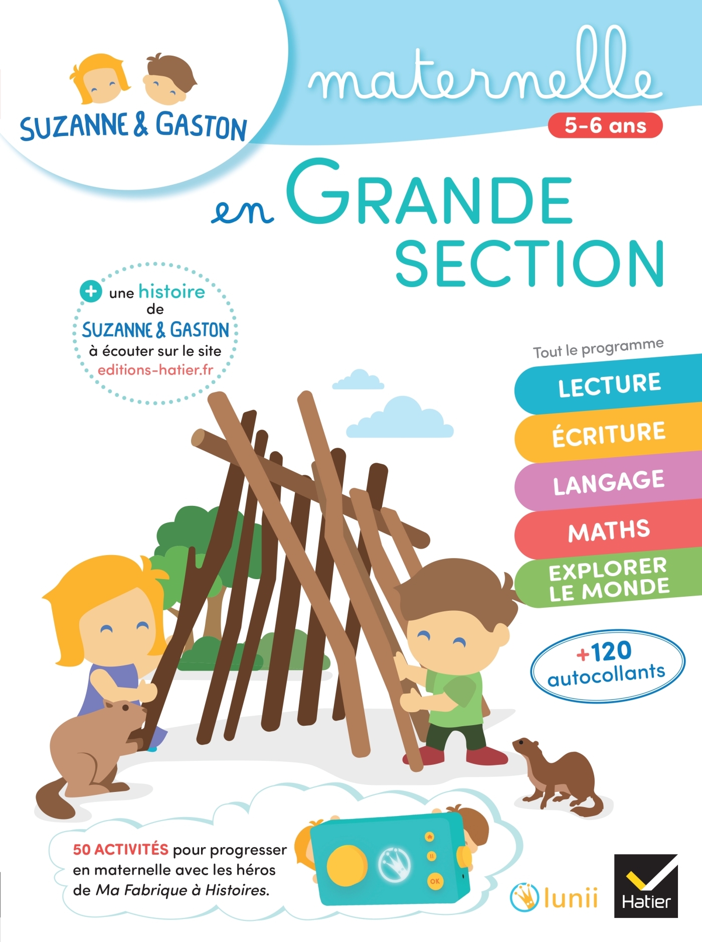 Suzanne et Gaston en Grande section de maternelle - Florence Doutremepuich, Françoise Perraud - HATIER