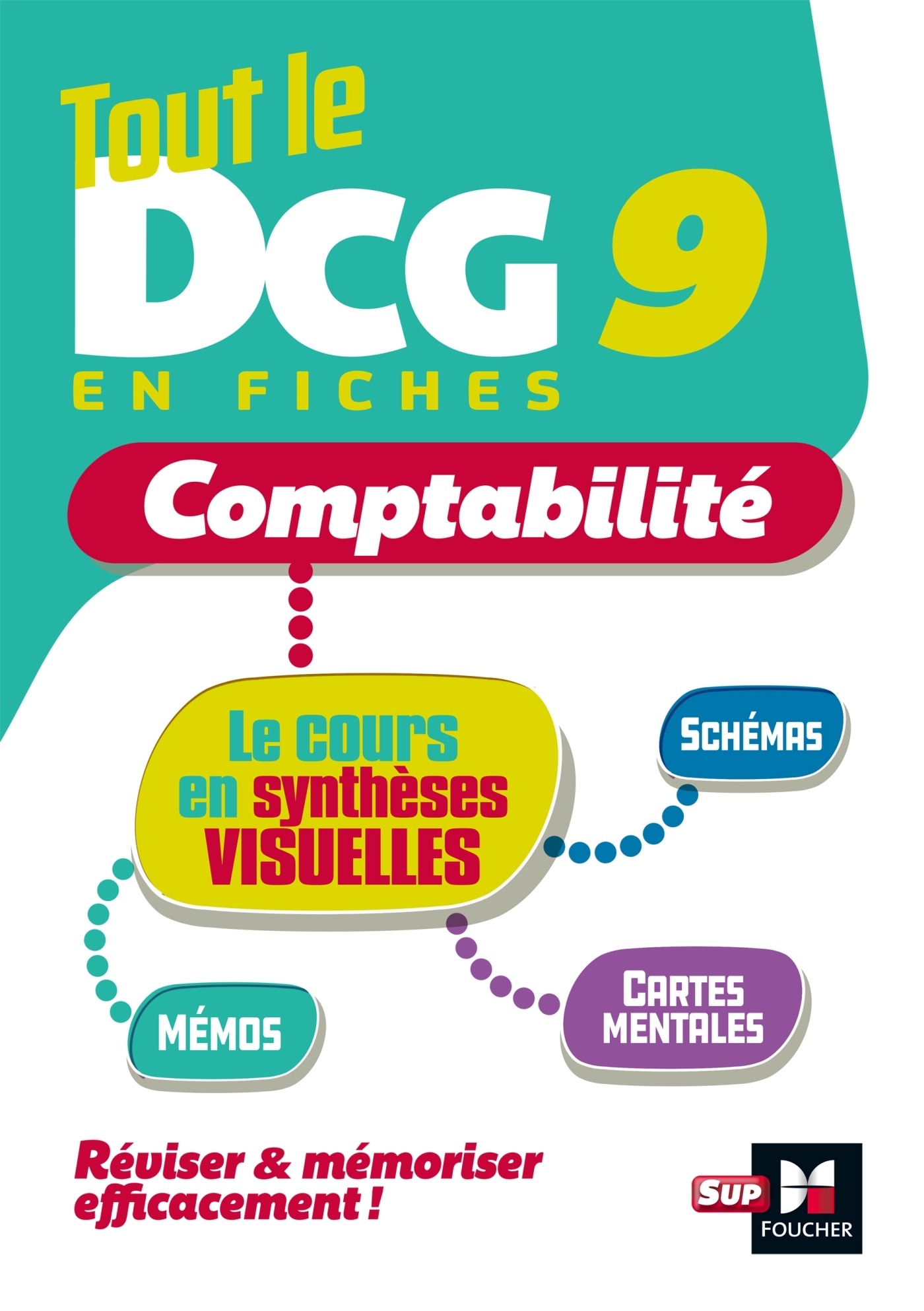 Tout le DCG 9 :  mémo cartes - Révision - Alain Burlaud - FOUCHER