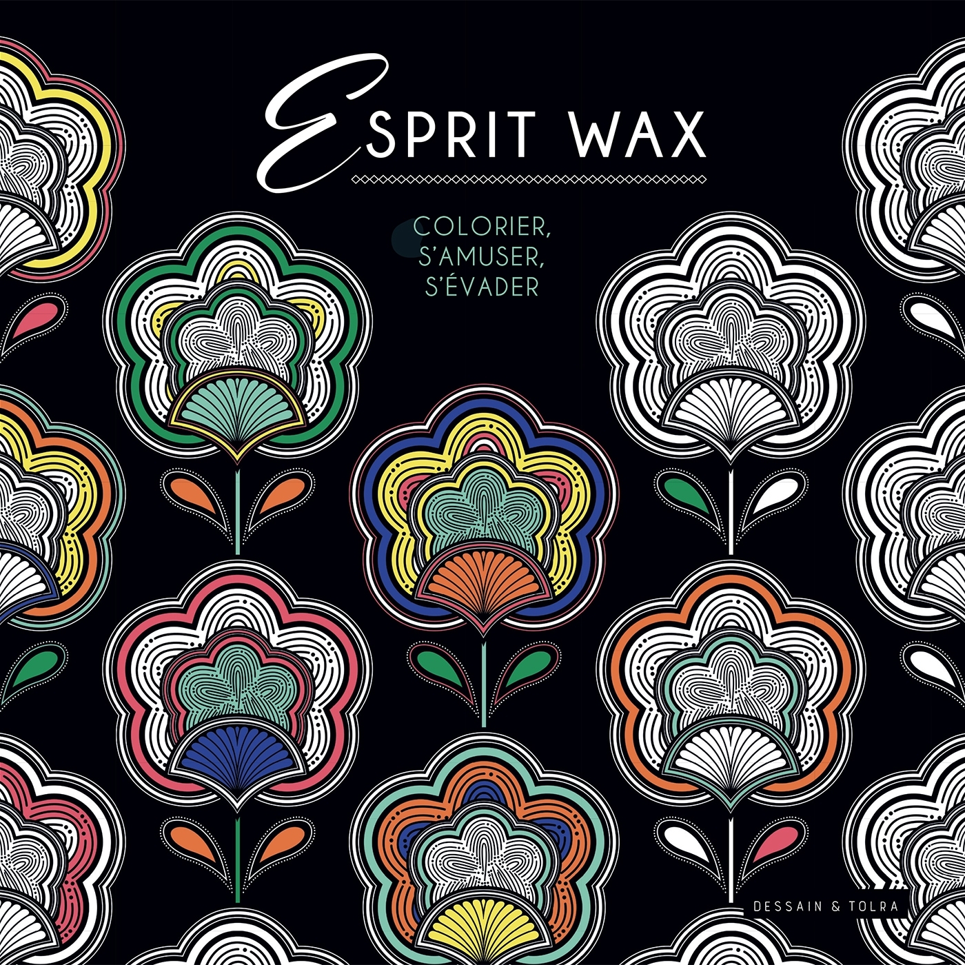 Black coloriage - Esprit Wax - XXX - DESSAIN TOLRA