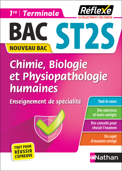 Guide Bac ST2S - Spécialité Sciences et Techniques Sanitaires et Sociales 1re/ Tle - Réflexe - N° 8 - Ingrid Fanchon, Catherine Malingue, Michèle Busnel, Severine Vie - NATHAN