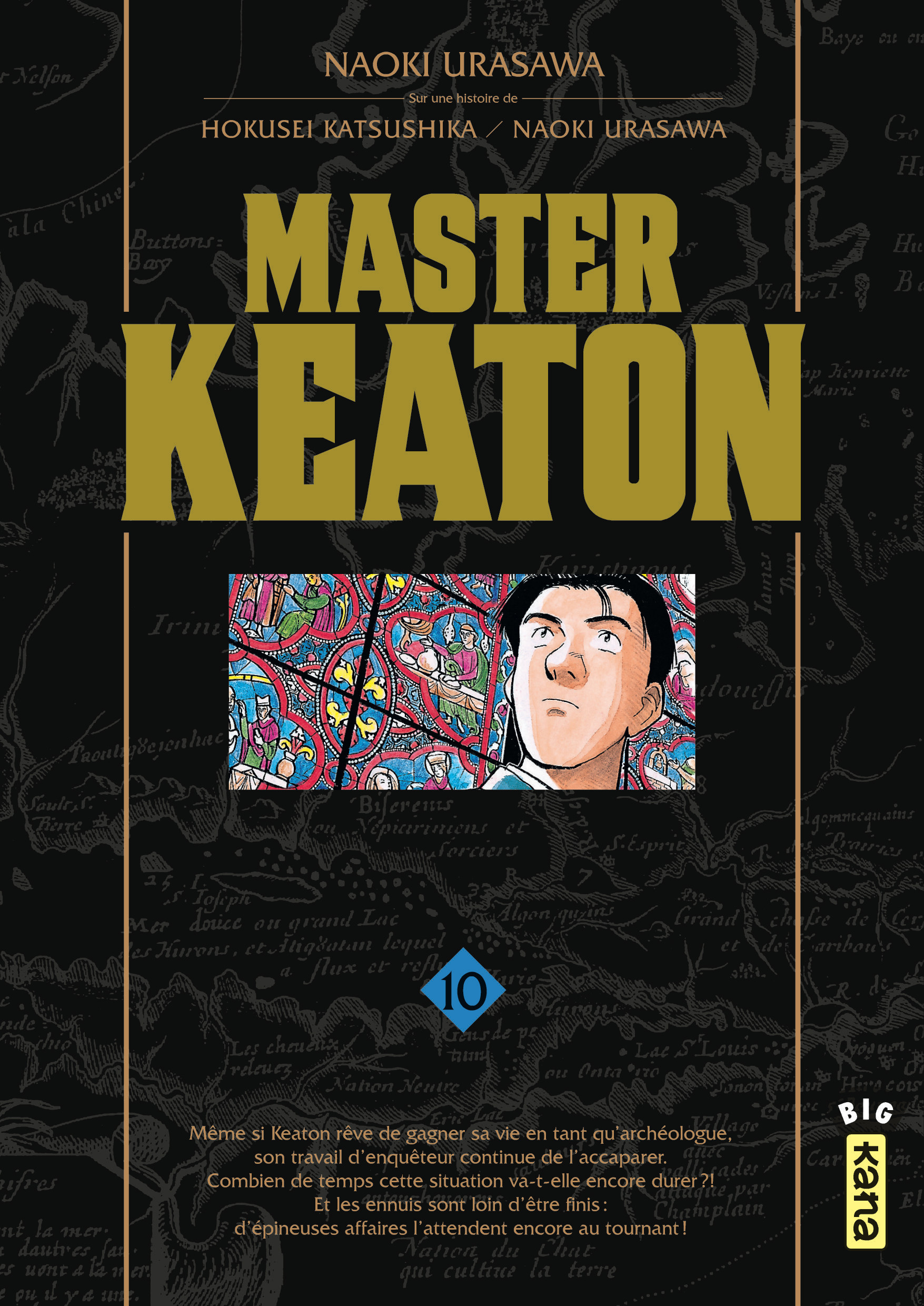 Master Keaton - Tome 10 - Naoki Urasawa Naoki Urasawa, Hokusei Katsushika Hokusei Katsushika,  NAOKI URASAWA,  Hokusei Katsushika - KANA