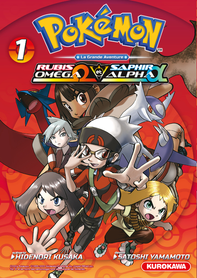 Pokémon Rubis Oméga & Saphir Alpha - tome 1 - Hidenori Kusaka, Satoshi Yamamoto, Fabien Vautrin - KUROKAWA