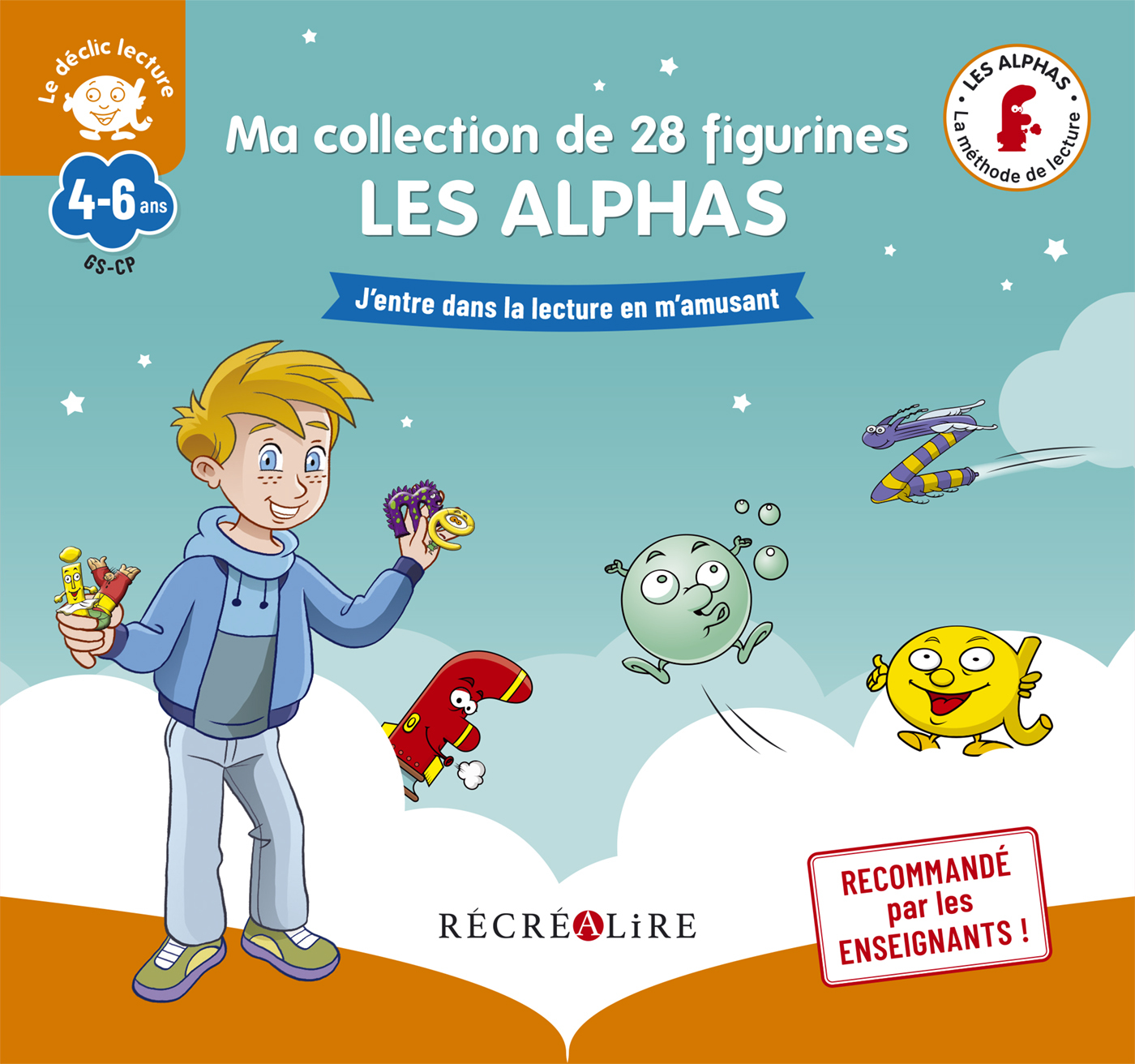 Ma collection de 28 figurines LES ALPHAS - Nouvelle édition - Olivier Dubois du Nilac, Claude Huguenin, Thomas Tessier - RECREALIRE