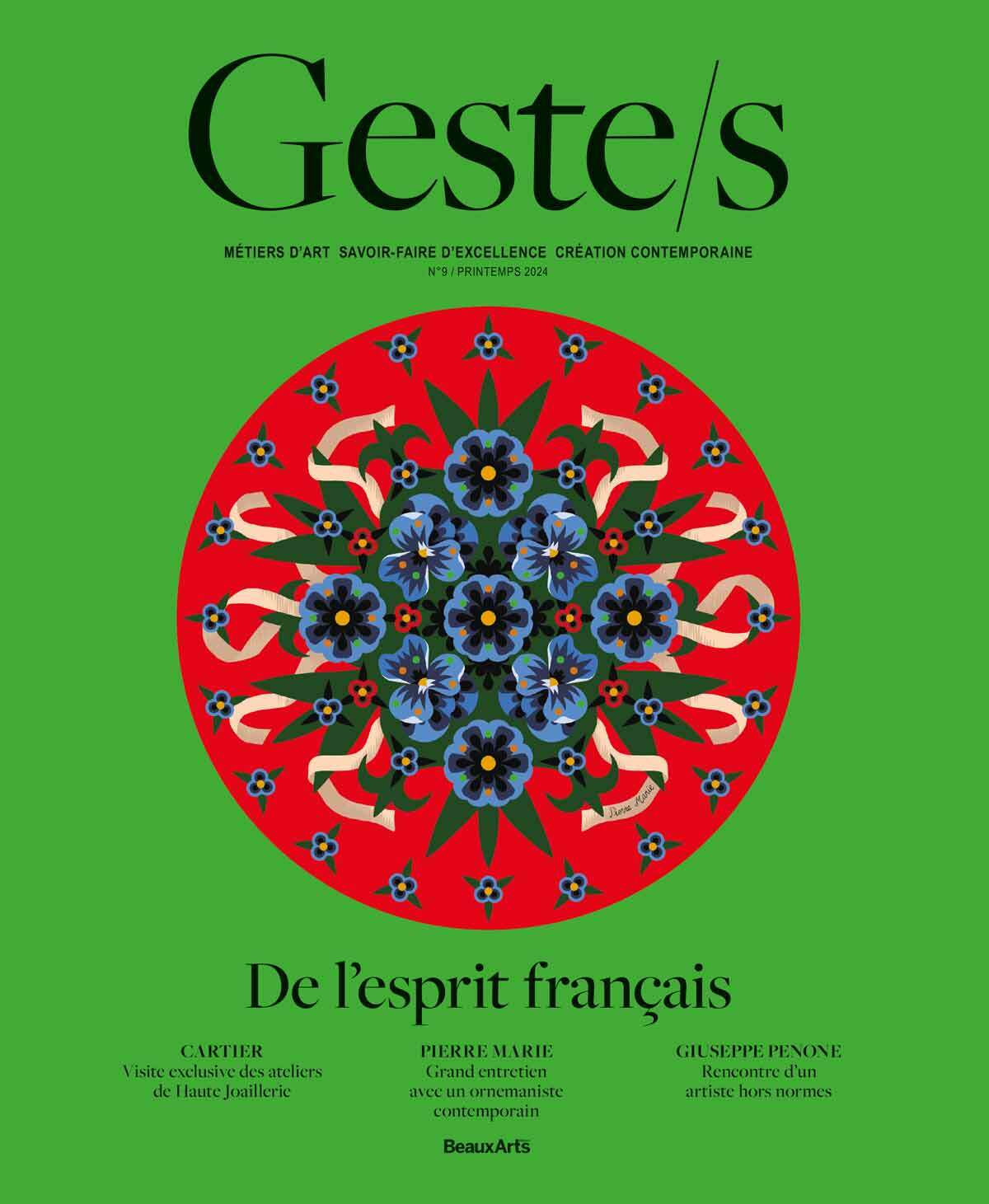 Geste/s : De l’esprit français -  Collectif - BEAUX ARTS ED