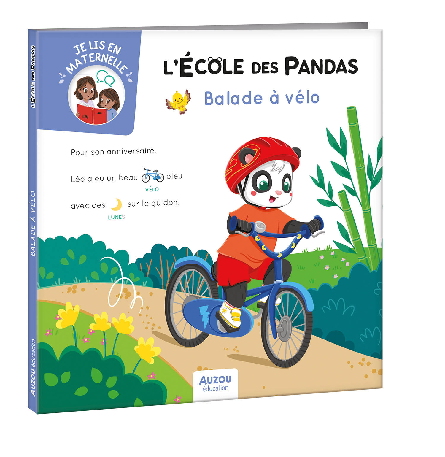 L'ÉCOLE DES PANDAS - BALADE À VÉLO - Dominique Butet, Déborah Mirabel, Vayounette Vayounette - AUZOU