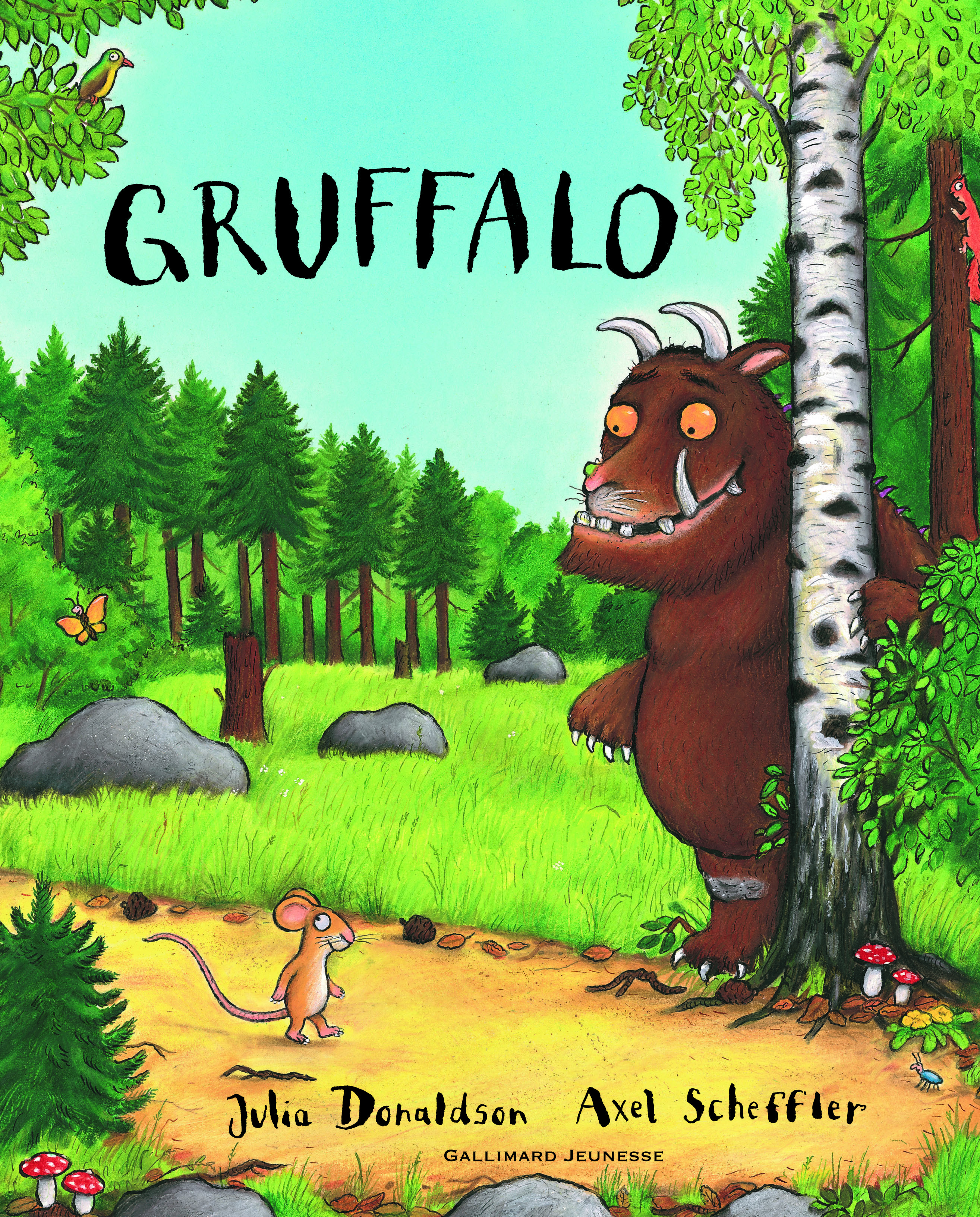 Gruffalo - Julia Donaldson, Axel Scheffler, Jean-François Ménard - GALLIMARD JEUNE