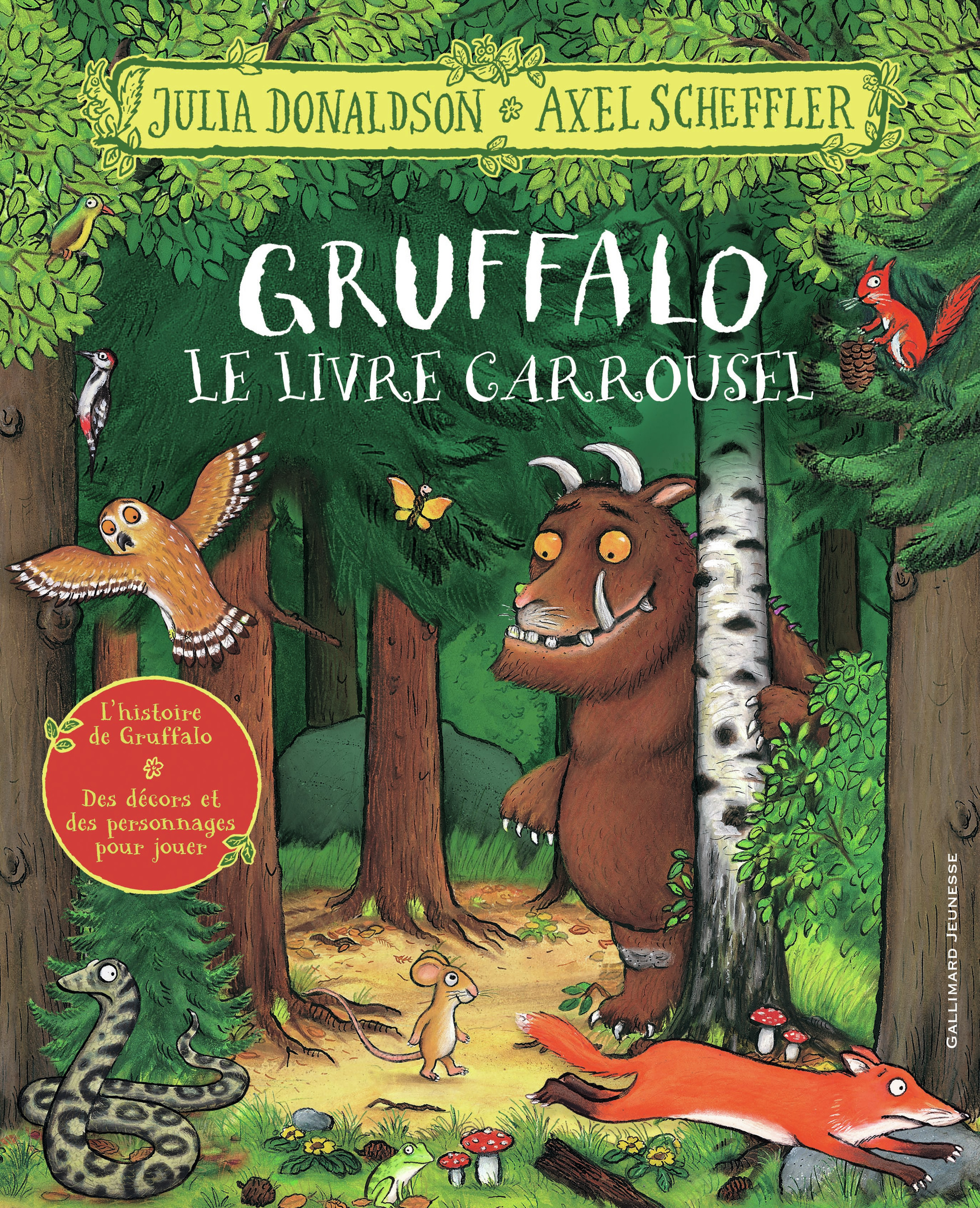 Gruffalo - Julia Donaldson, Axel Scheffler, Jean-François Ménard - GALLIMARD JEUNE