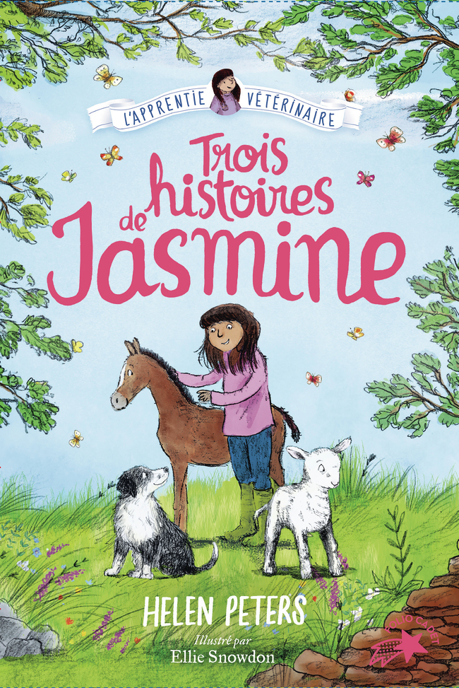 Jasmine, l'apprentie vétérinaire - Trois histoires de Jasmine - Helen Peters, Ellie Snowdon, Vanessa Rubio-Barreau - GALLIMARD JEUNE