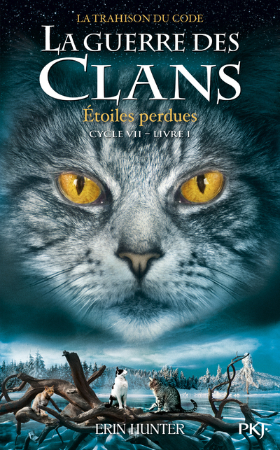 La guerre des Clans, Cycle VII - Tome 1 Etoiles perdues - Erin Hunter, Aude Carlier - POCKET JEUNESSE