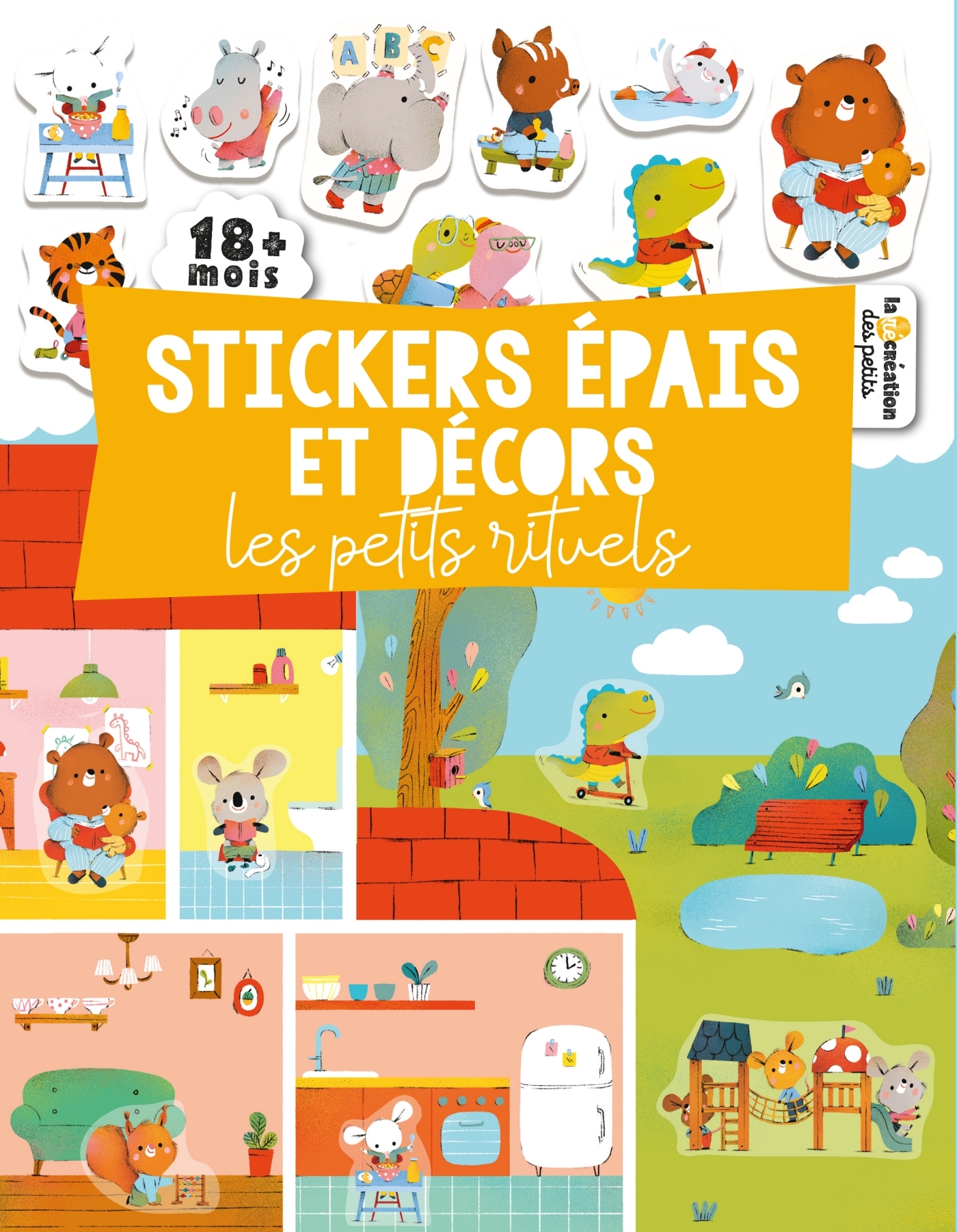 Stickers épais et décors - petits rituels - Bérengère Staron, Maria Neradova - DEUX COQS D OR