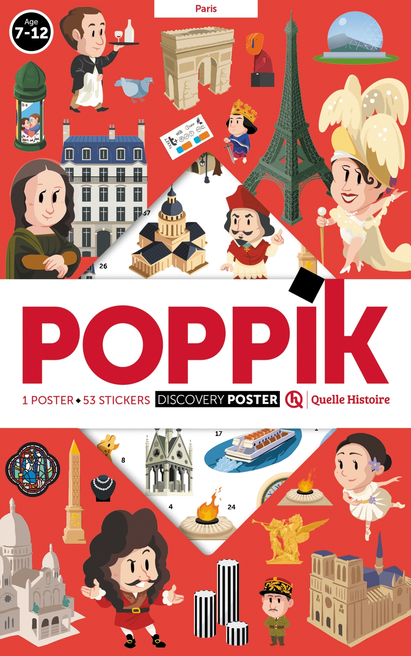 Poppik - Monuments de Paris - XXX - QUELLE HISTOIRE