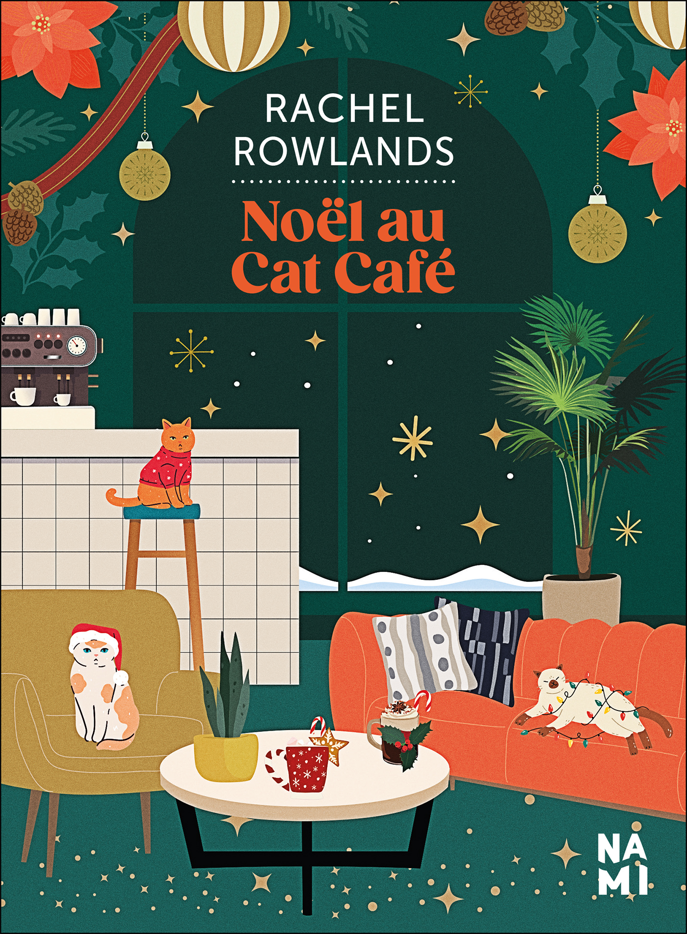 Noël au Cat Café - Rachel Rowlands, Suzy Borello - NAMI