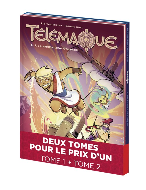 Bipack T2 + T1 (gratuit) Télémaque - XXX - DUPUIS