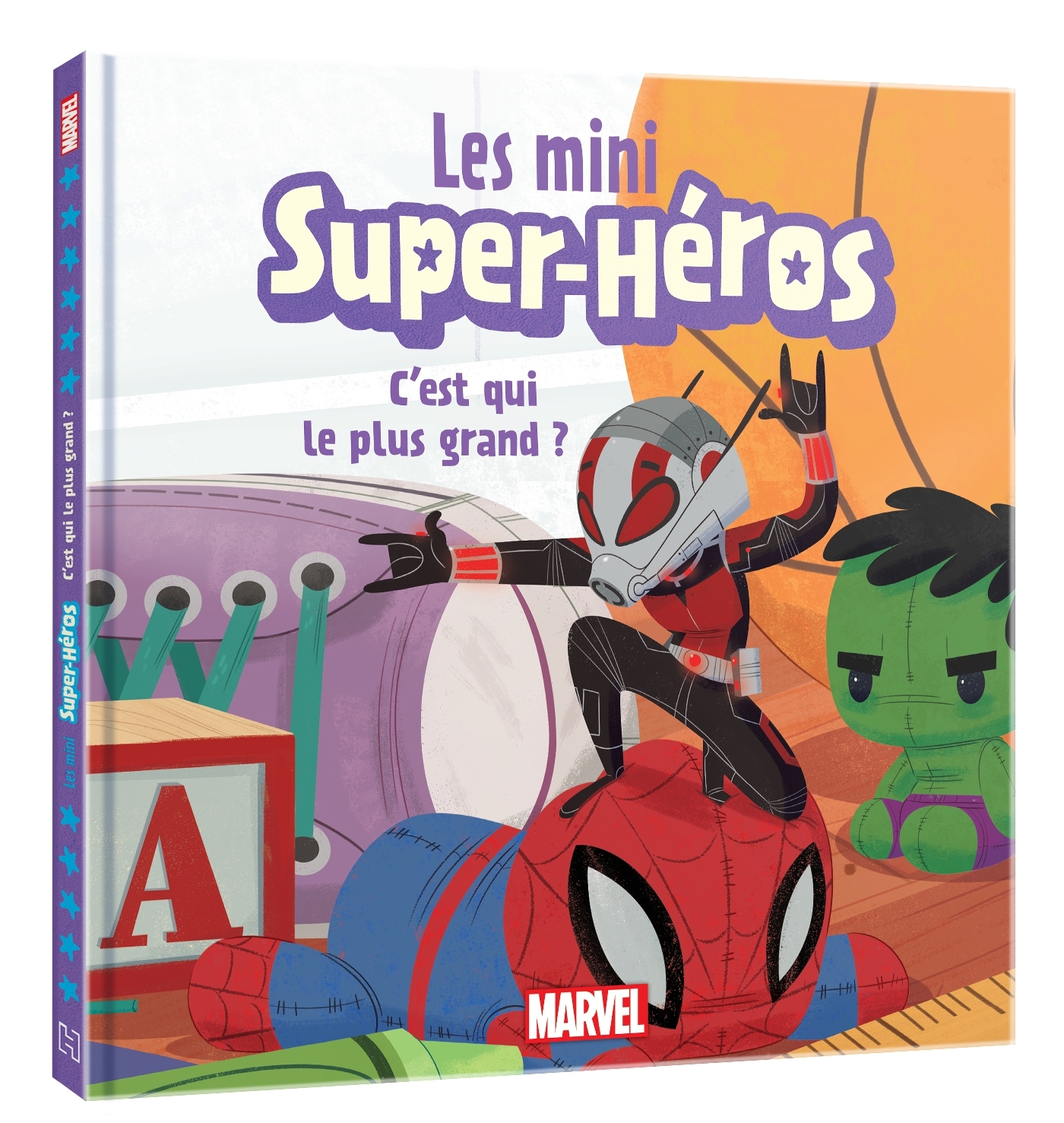 MARVEL - Les Mini Super-Héros - C'est qui le plus grand ? -  Collectif - DISNEY HACHETTE