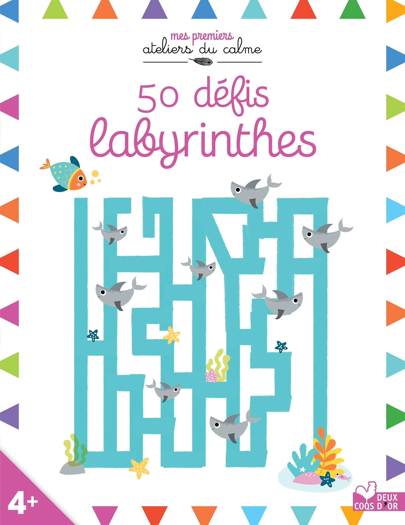 50 défis labyrinthes -   - DEUX COQS D OR