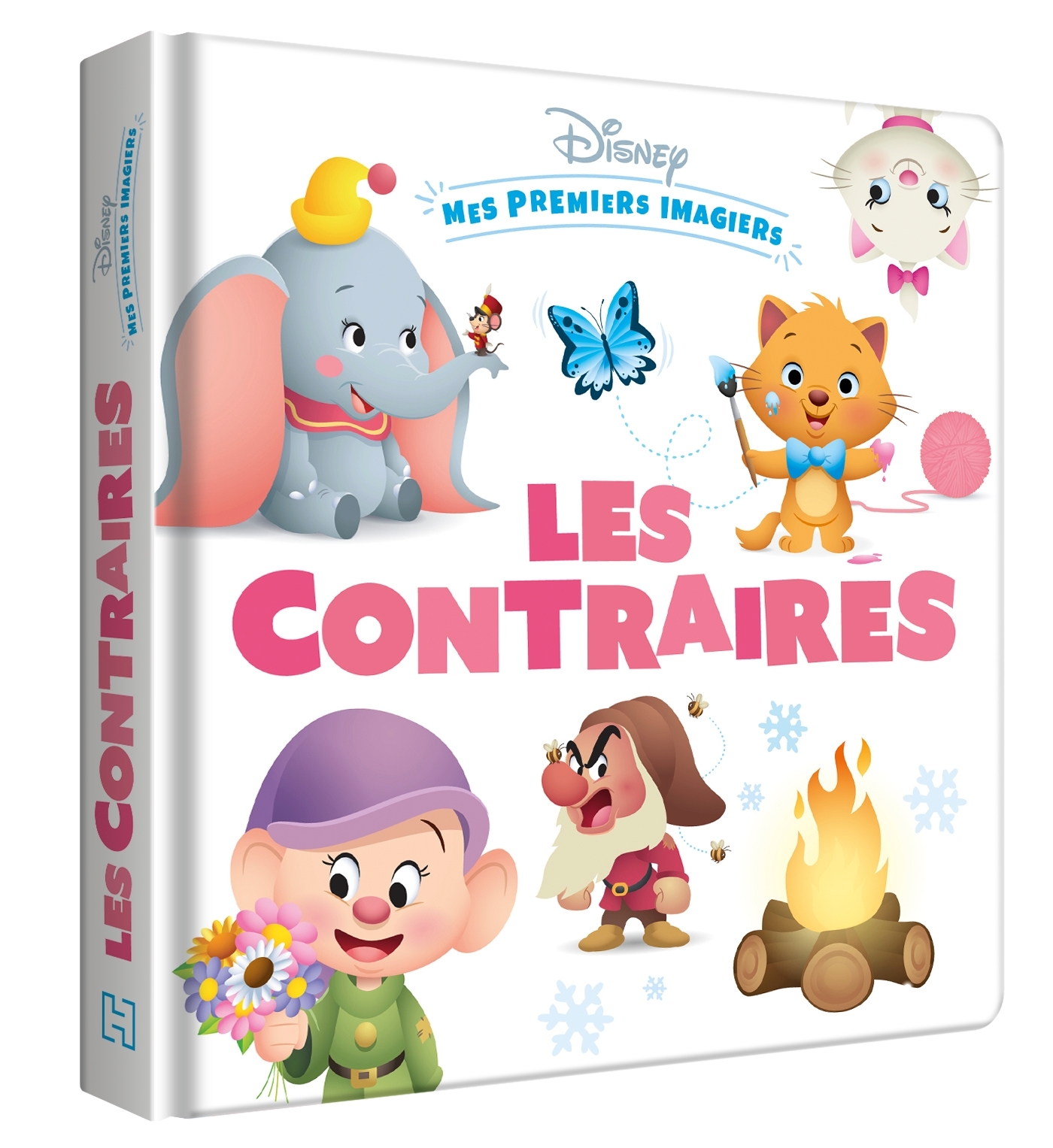 DISNEY BABY - Mes Premiers Imagiers - Les Contraires -  Collectif - DISNEY HACHETTE