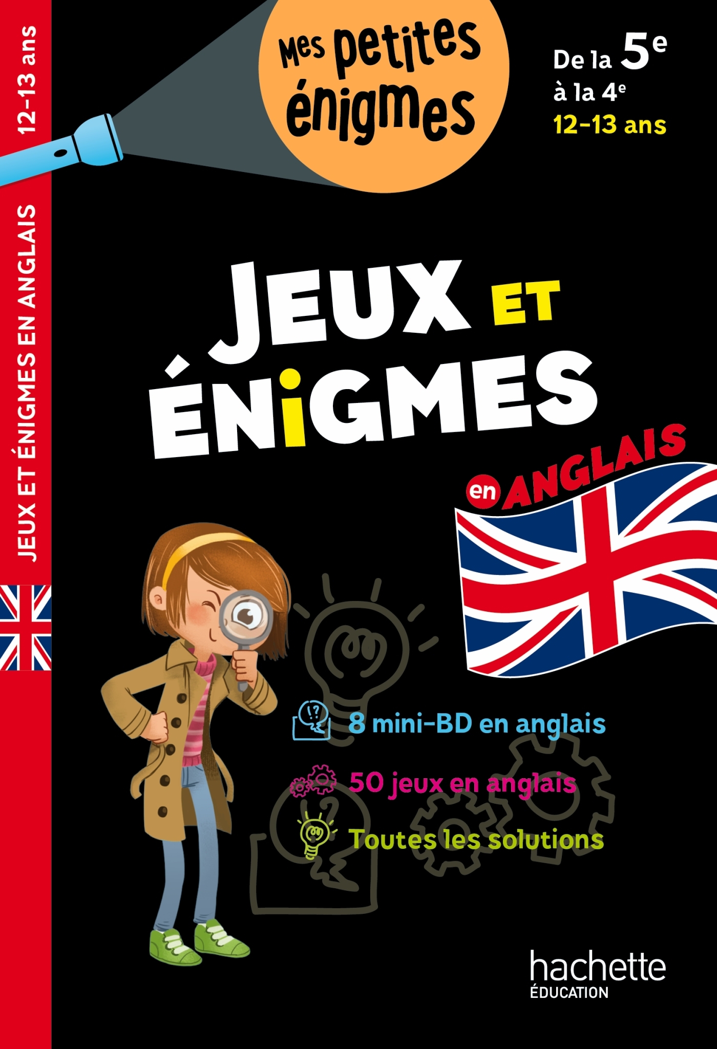 Jeux et énigmes - Anglais - De la 5e à la 4e - Cahier de vacances 2024 - Suzanna Robinson - HACHETTE EDUC