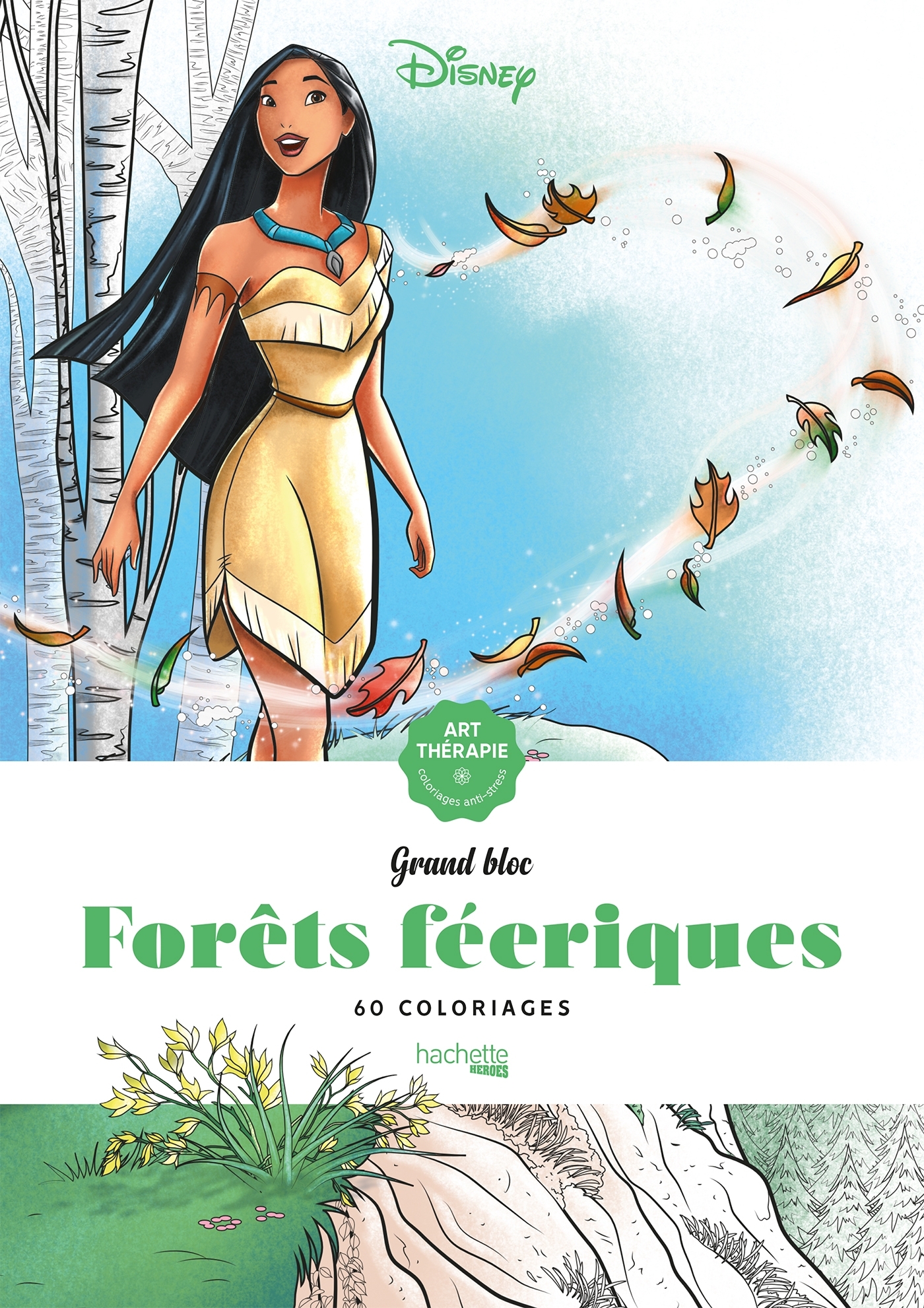 Les grands blocs Disney Forêts féeriques - Tracy Sousa - HACHETTE HEROES