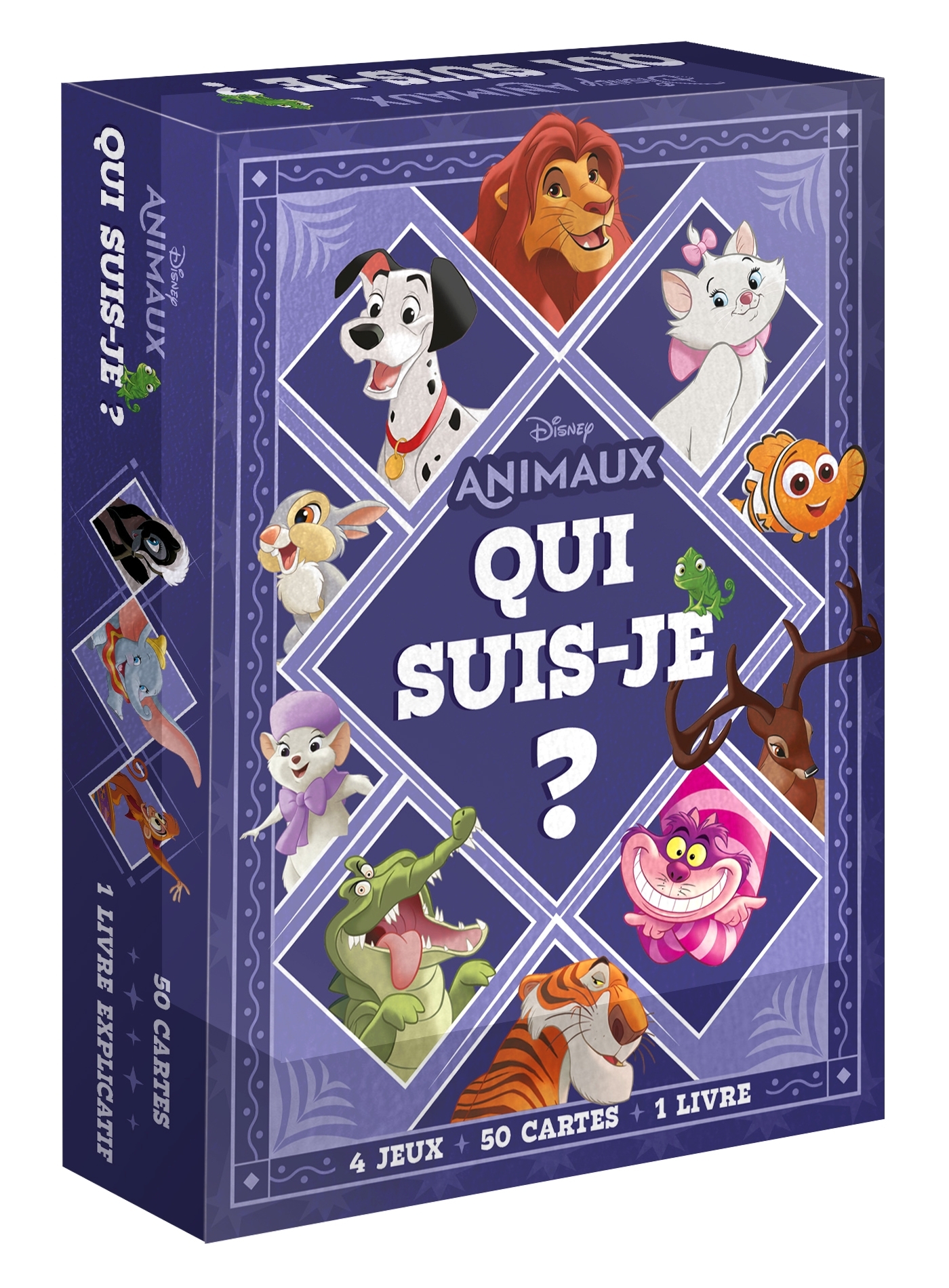 DISNEY ANIMAUX - "Qui suis-je ?" - Boîte de jeu de cartes - XXX - DISNEY HACHETTE