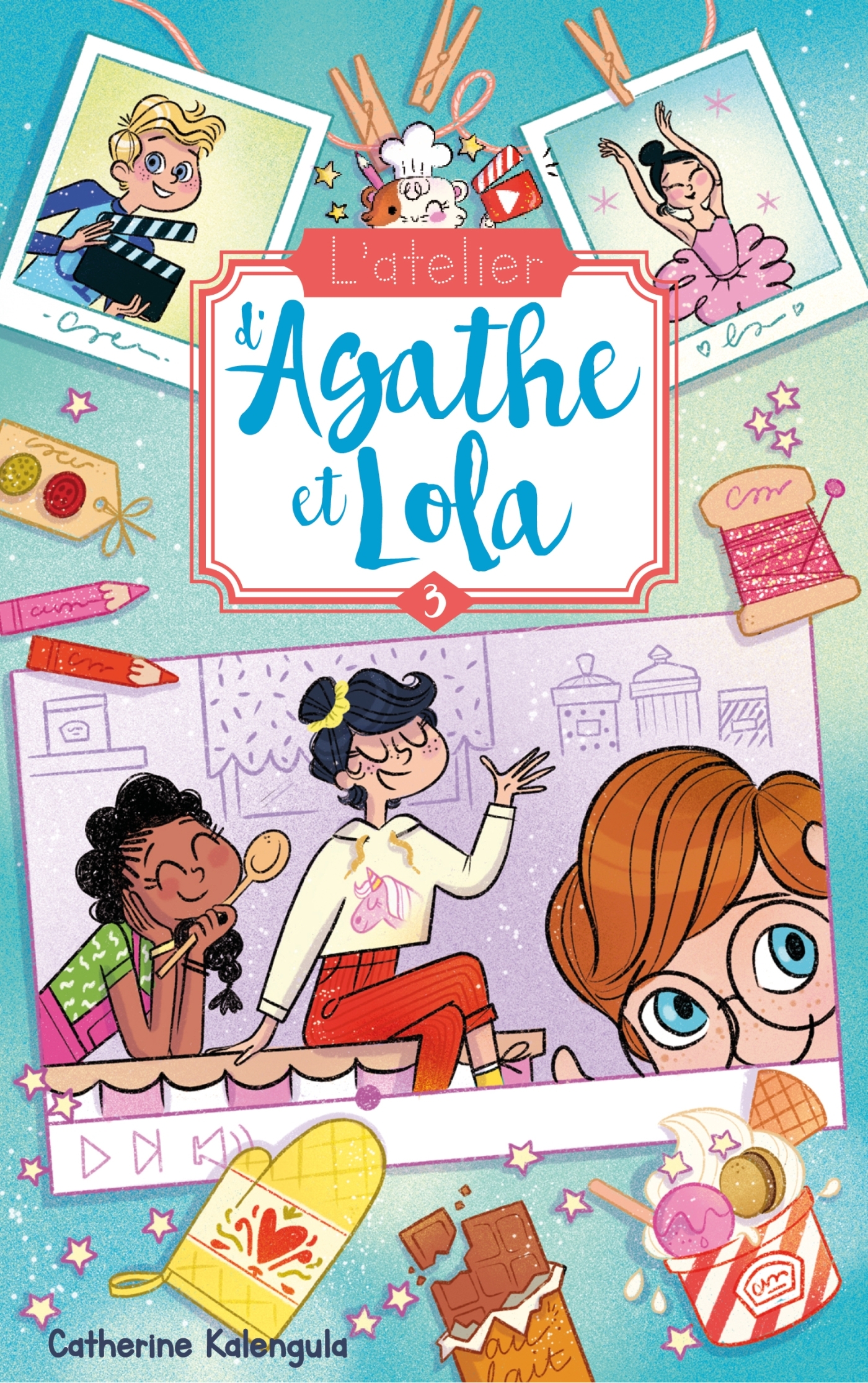 L'atelier d'Agathe et Lola - Tome 3 - La nouvelle voisine - Catherine Kalengula - HACHETTE ROMANS