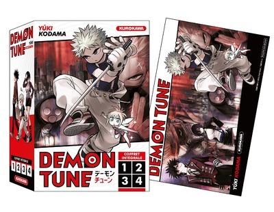 COFFRET Demon Tune - tomes 1-2-3-4 - Yûki Kodama, Xavière Daumarie - KUROKAWA