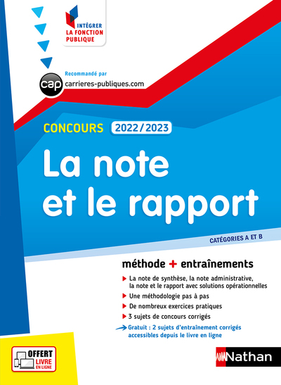 La note et le rapport - Pascal Tuccinardi - NATHAN