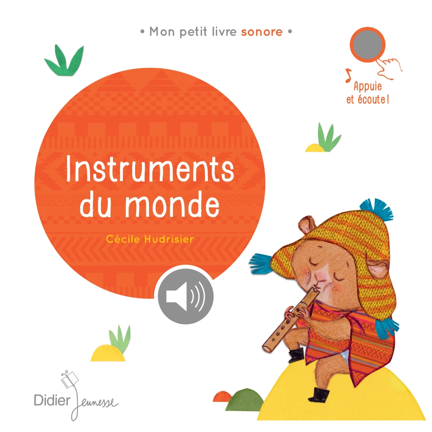 Instruments du monde -  , Cécile Hudrisier - DIDIER JEUNESSE