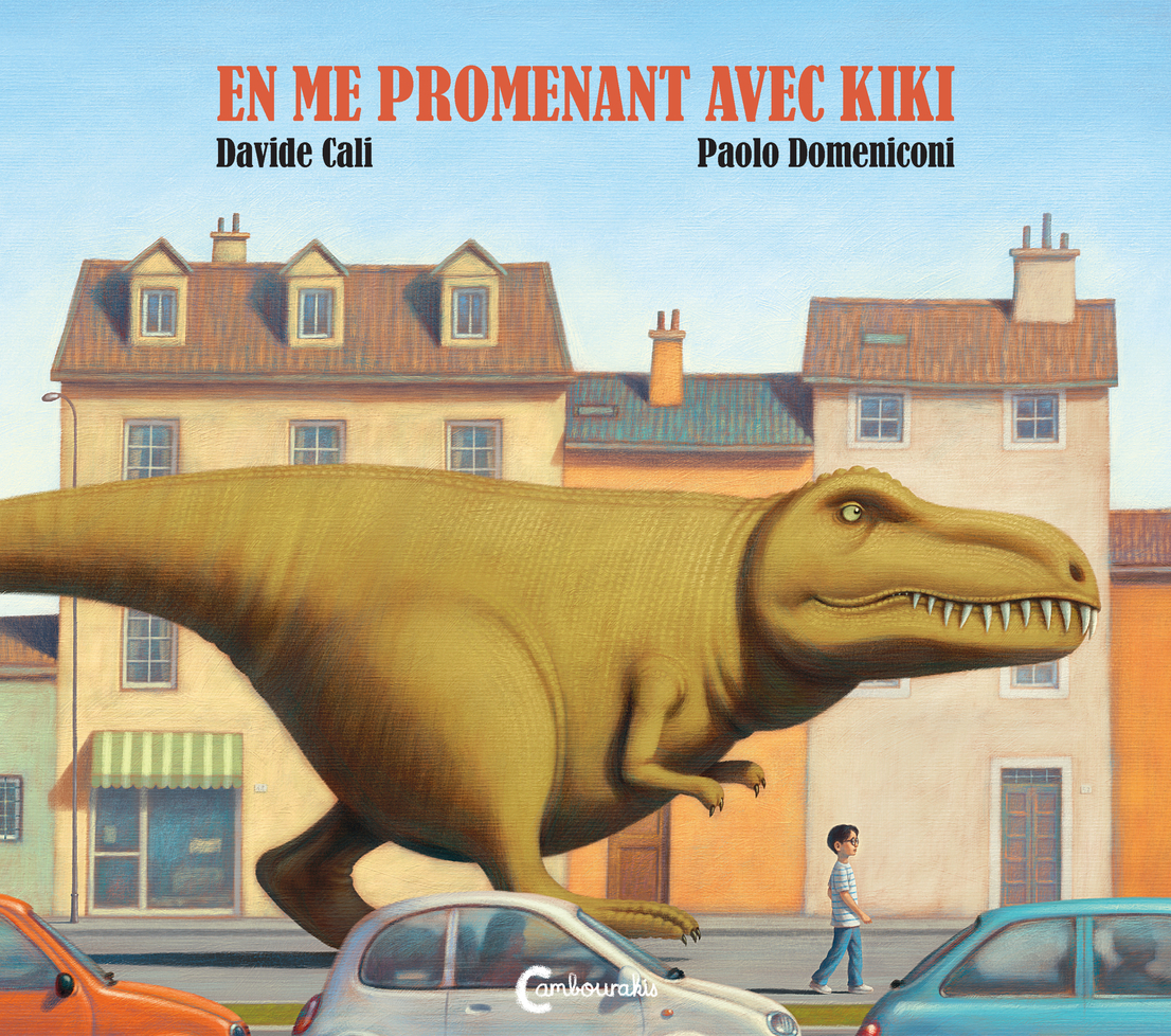 En me promenant avec Kiki - Davide Cali, Paolo Domeniconi - CAMBOURAKIS