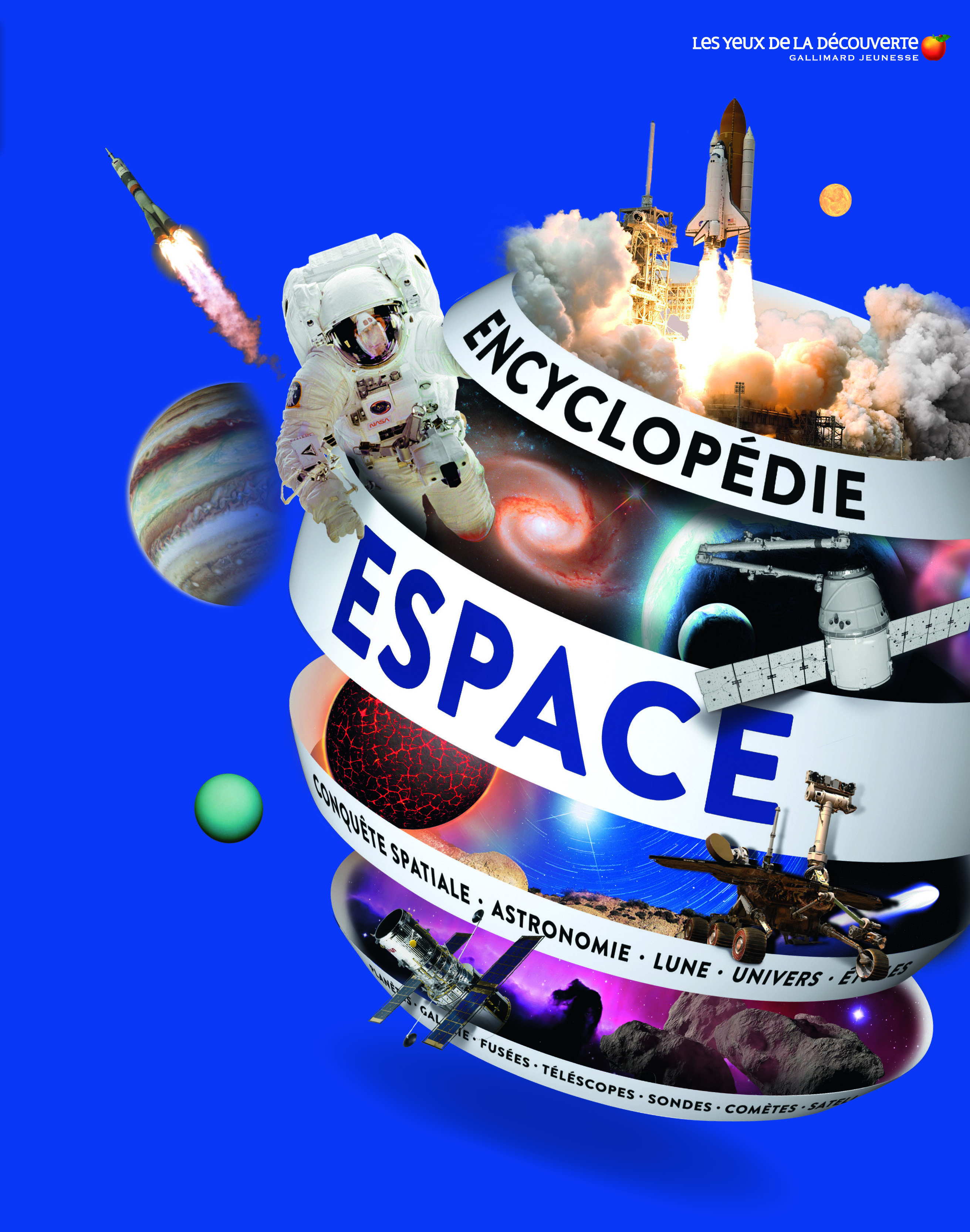 Encyclopédie de l'espace -  Collectif, Sylvie Deraime - GALLIMARD JEUNE