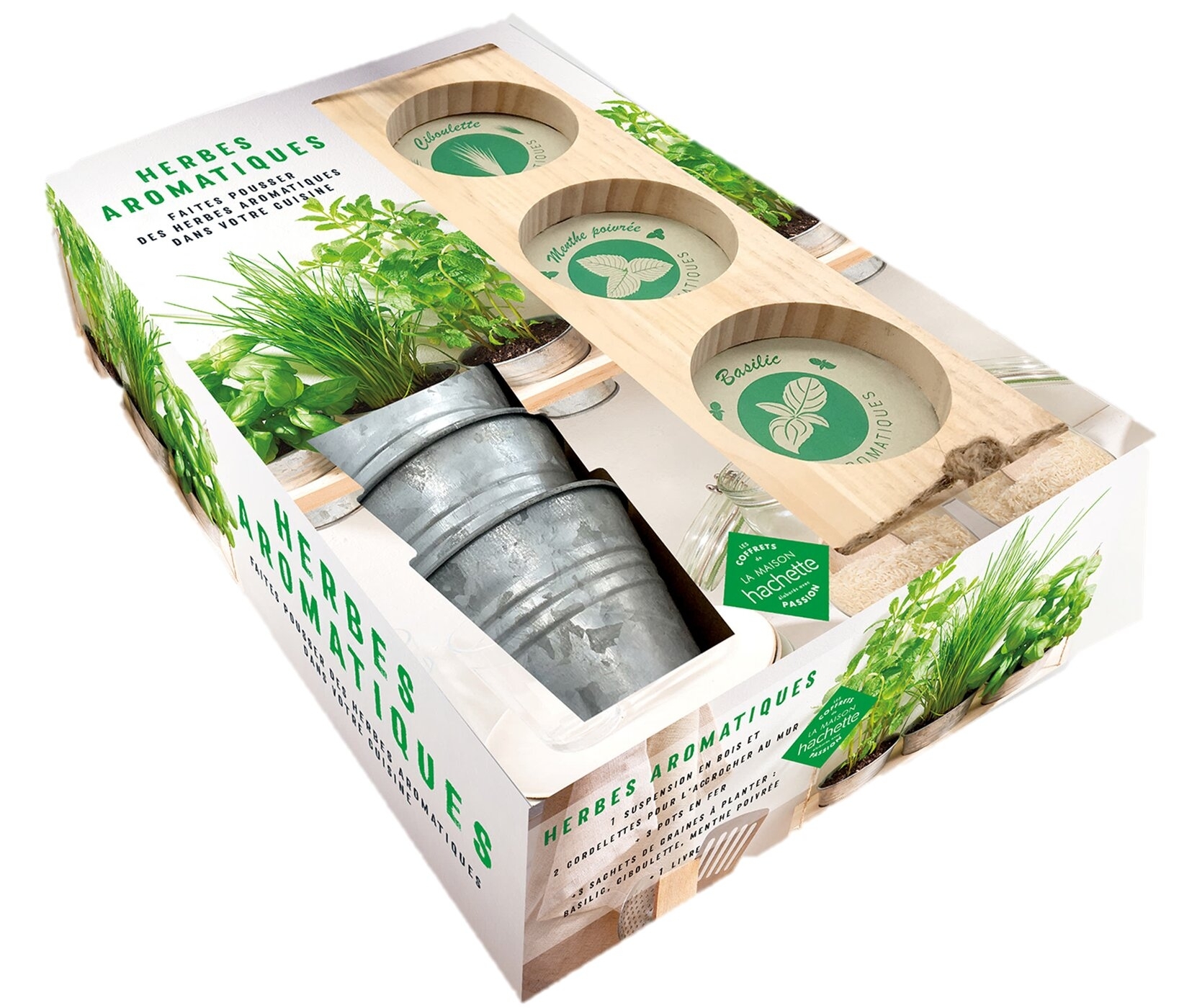 Coffret Herbes Aromatiques -   - HACHETTE PRAT