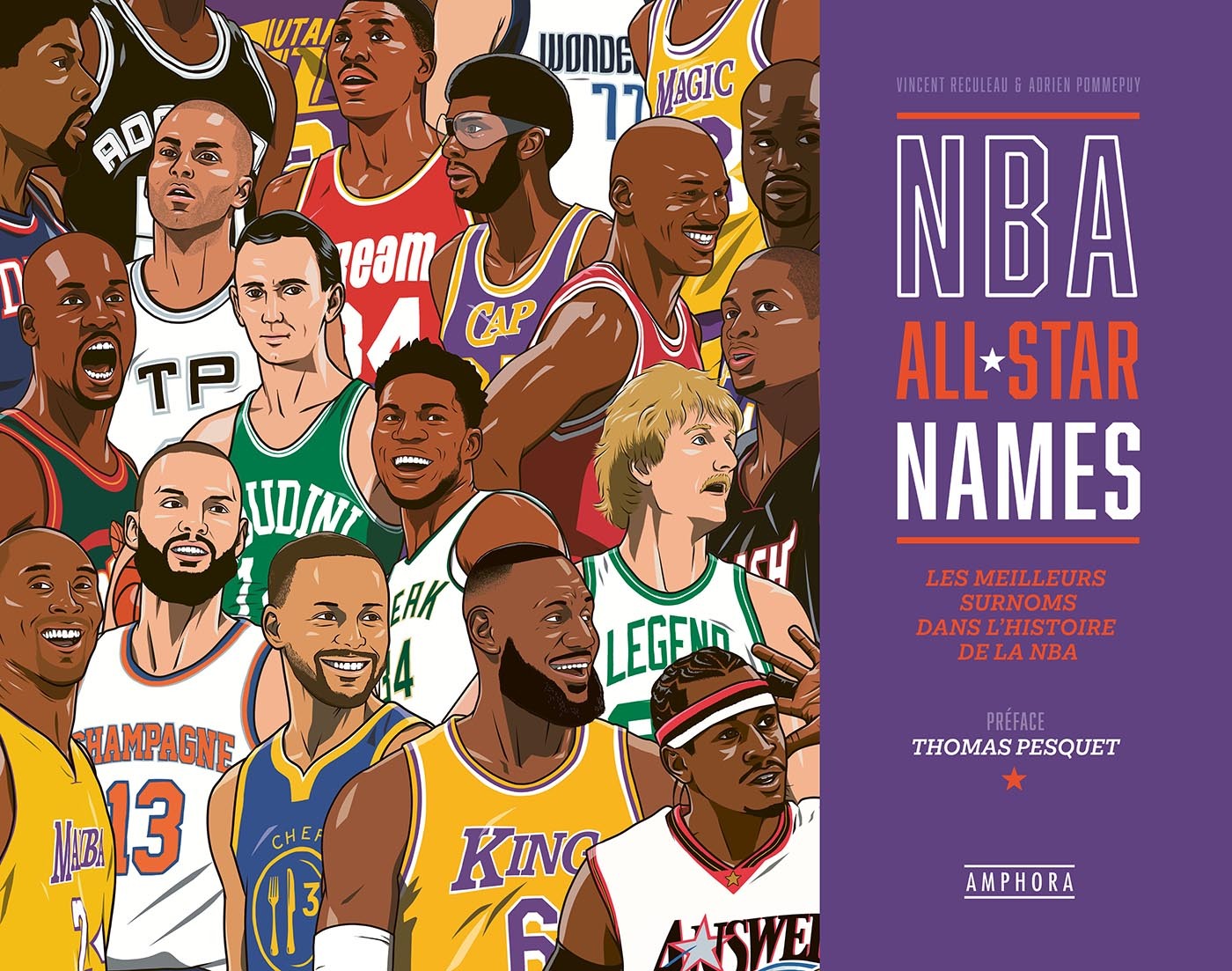 NBA ALL STAR NAMES - Vincent Reculeau, Adrien Pommepuy - AMPHORA