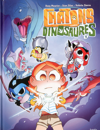 Chatons contre Dinosaures - Tome 1 - Davy Mourier, Silas Stan, Valérie Sierro - JUNGLE