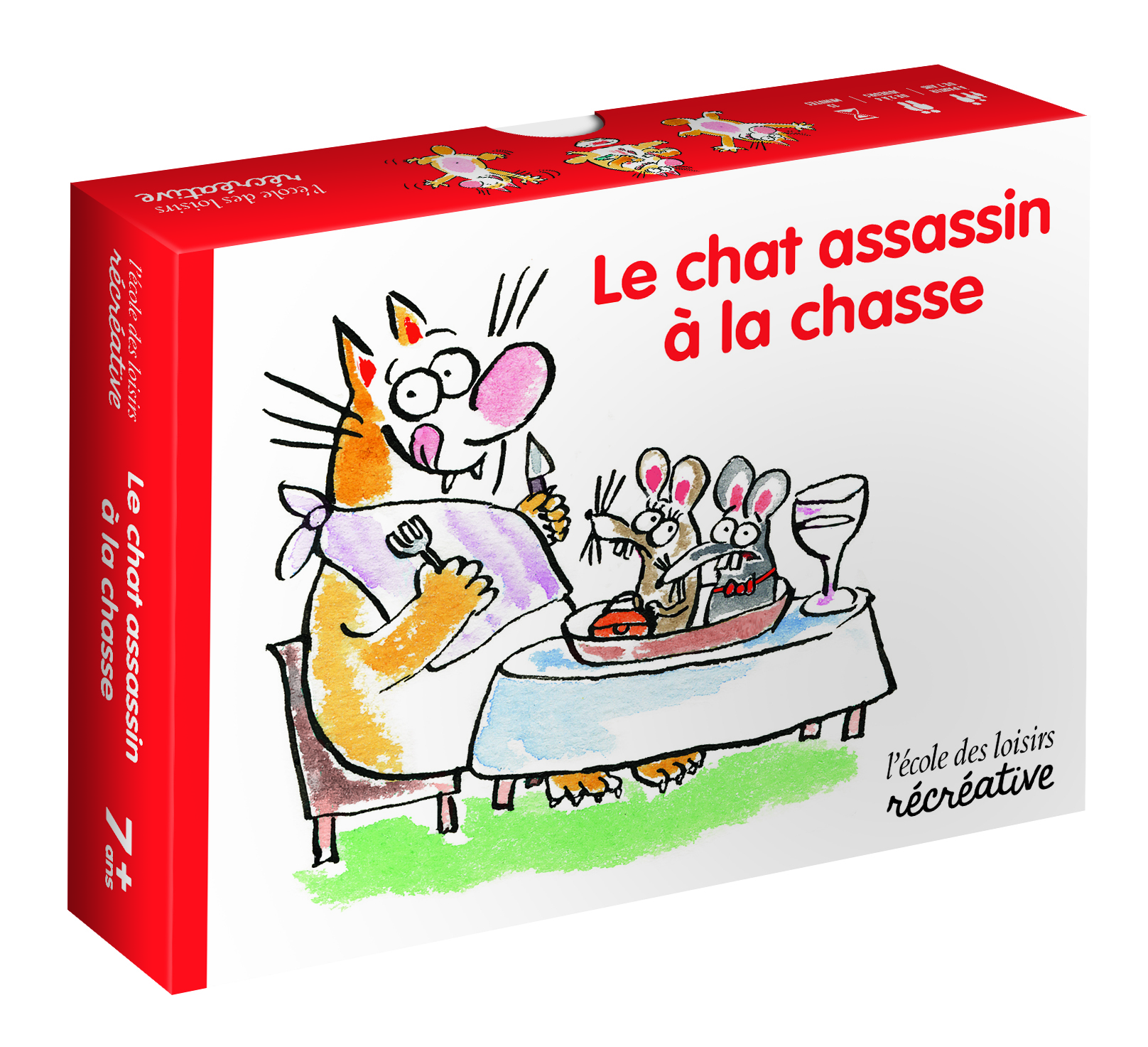 Le chat assassin à la chasse - Anne Fine, Véronique Deiss - EDL