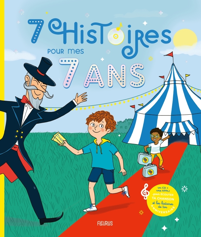 7 histoires pour mes 7 ans (+ CD) - Eve-Marie Bouché, Charlotte GROSSETETE, Claire Renaud - FLEURUS