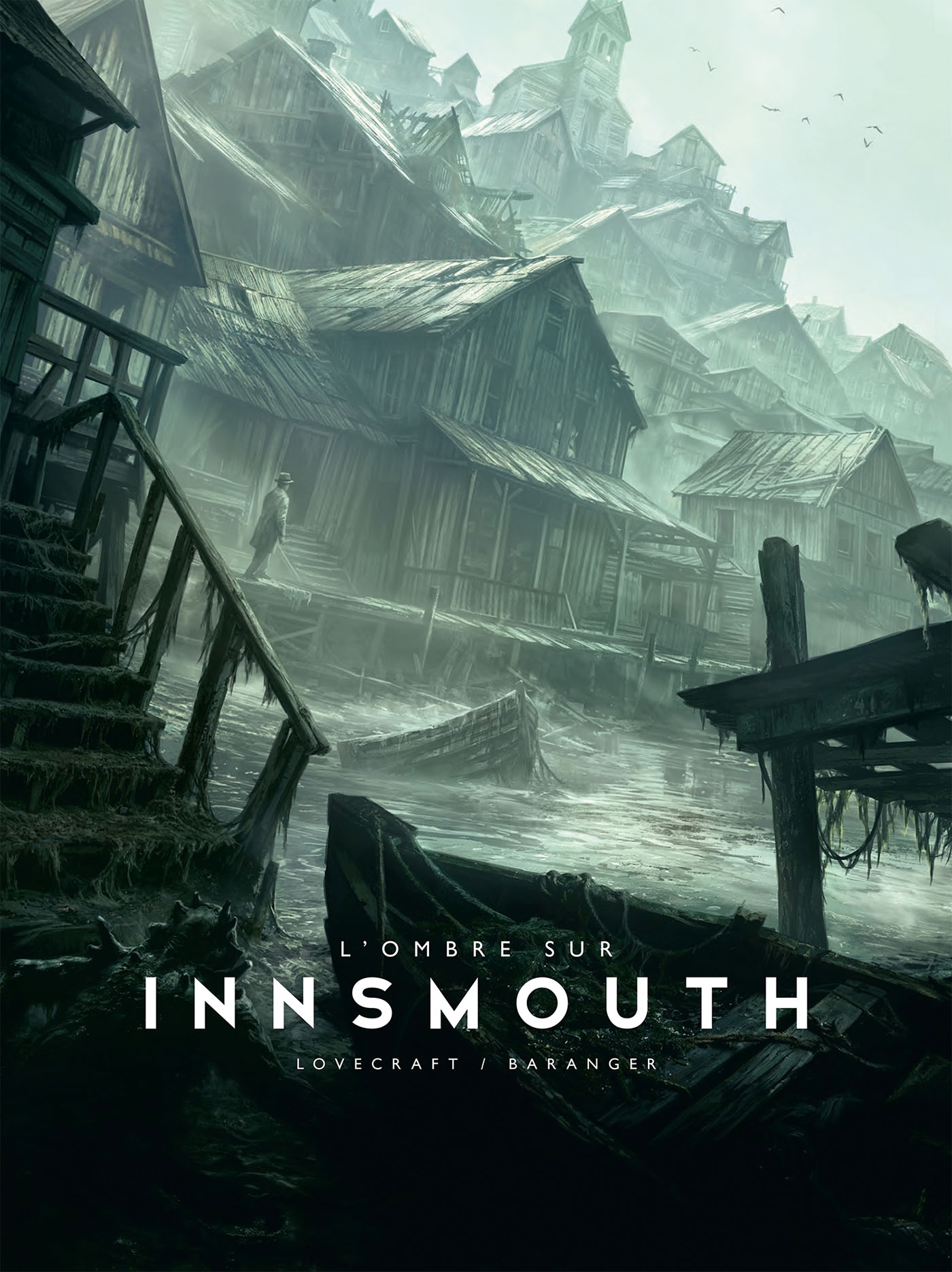 L'Ombre sur Innsmouth illustré - H.P. Lovecraft, François Baranger, Maxime Le Dain, Howard Philips LOVECRAFT - BRAGELONNE