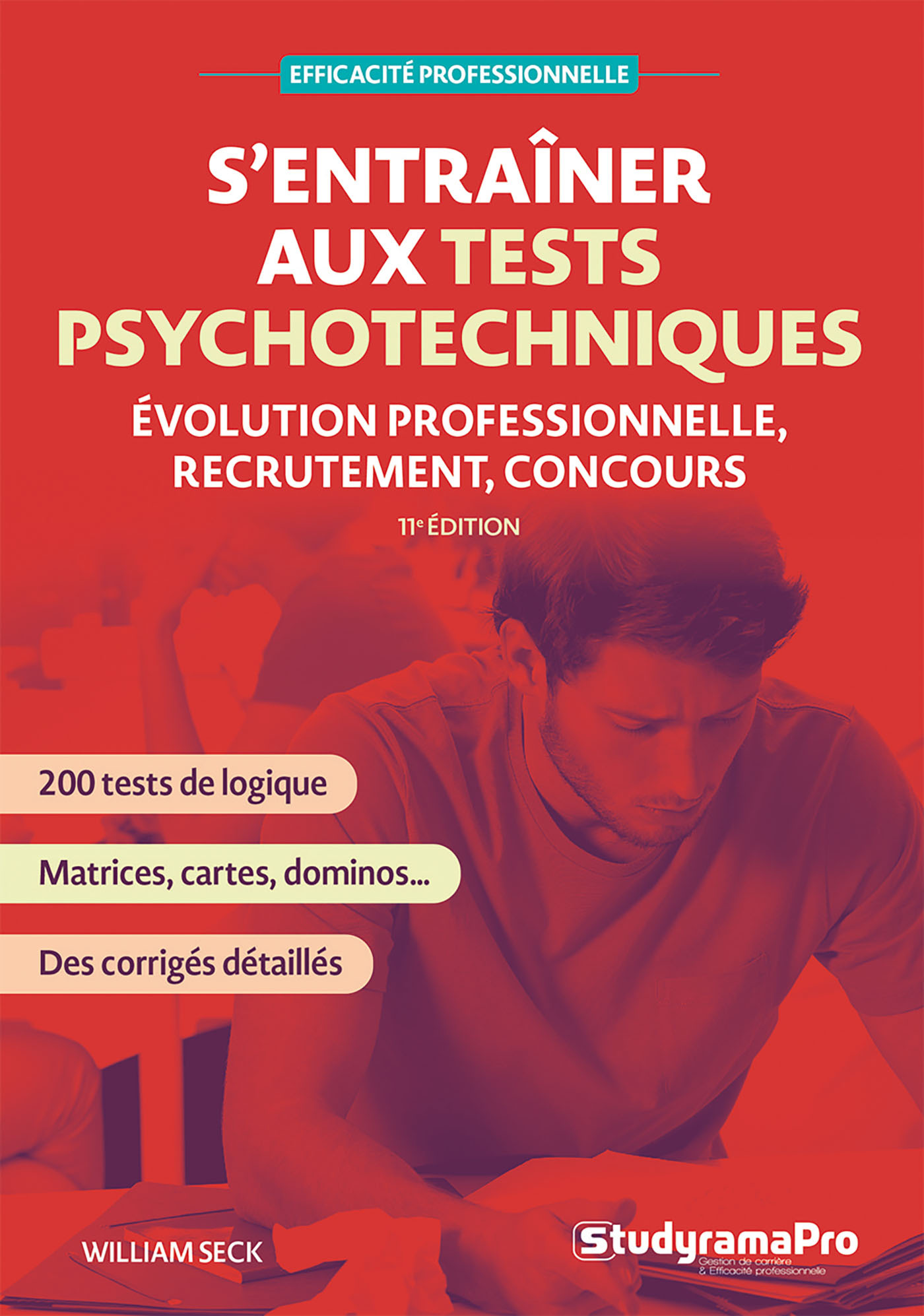 S'entraîner aux tests psychotechniques - SECK WILLIAM - STUDYRAMA