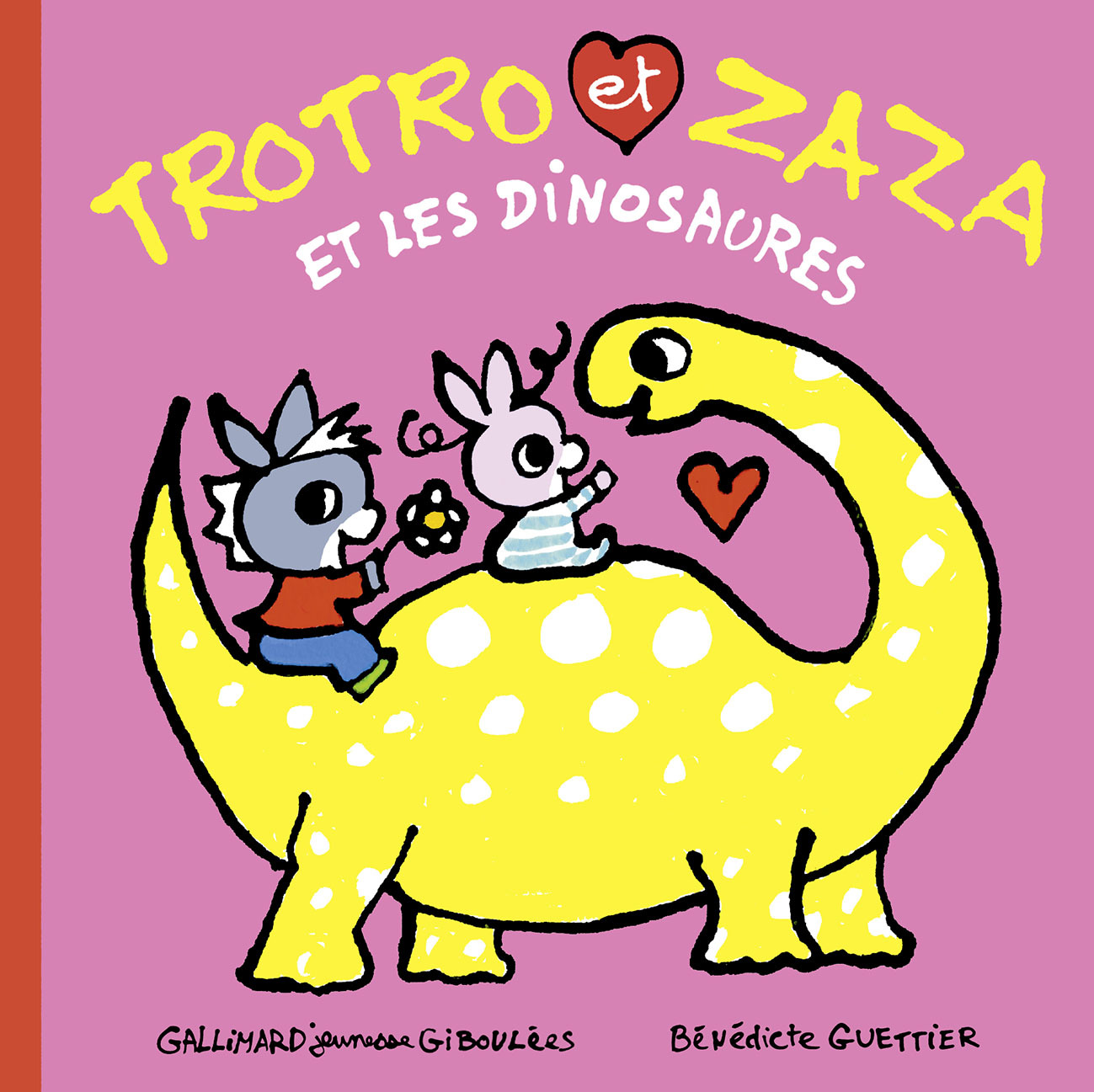 Trotro et Zaza et les dinosaures - Bénédicte Guettier - GALL JEUN GIBOU