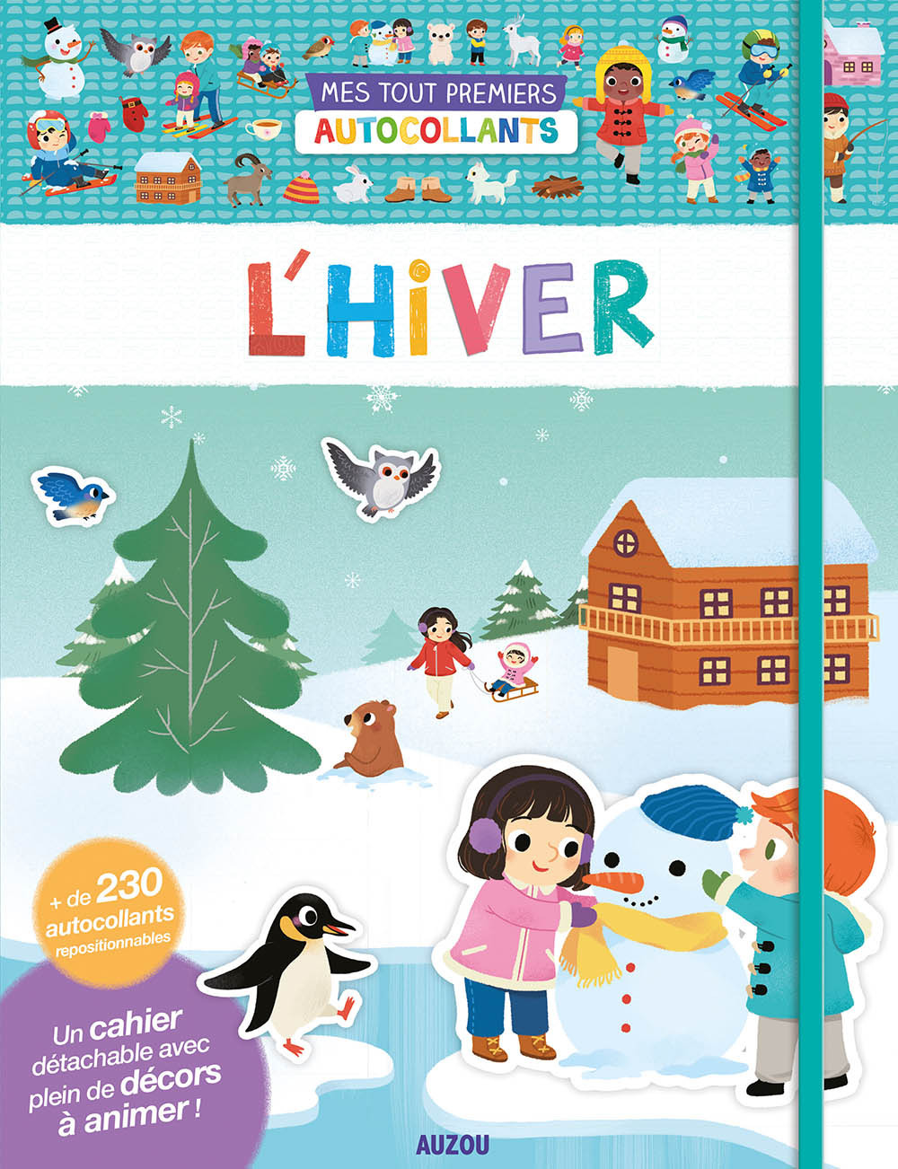 MES TOUT PREMIERS AUTOCOLLANTS- L'HIVER - Charlotte Thomas, Yi-hsuan Wu - AUZOU