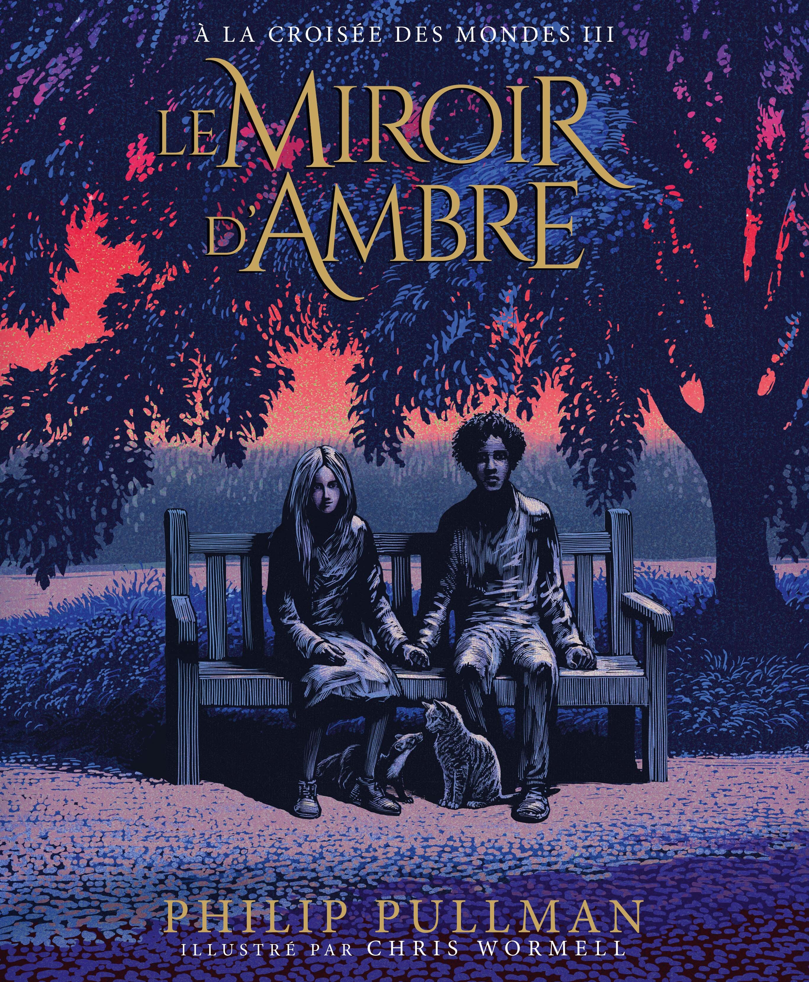 Le Miroir d'Ambre -  PULMANN/WORMELL, Philip Pullman, Chris Wormell, Jean Esch - GALLIMARD JEUNE