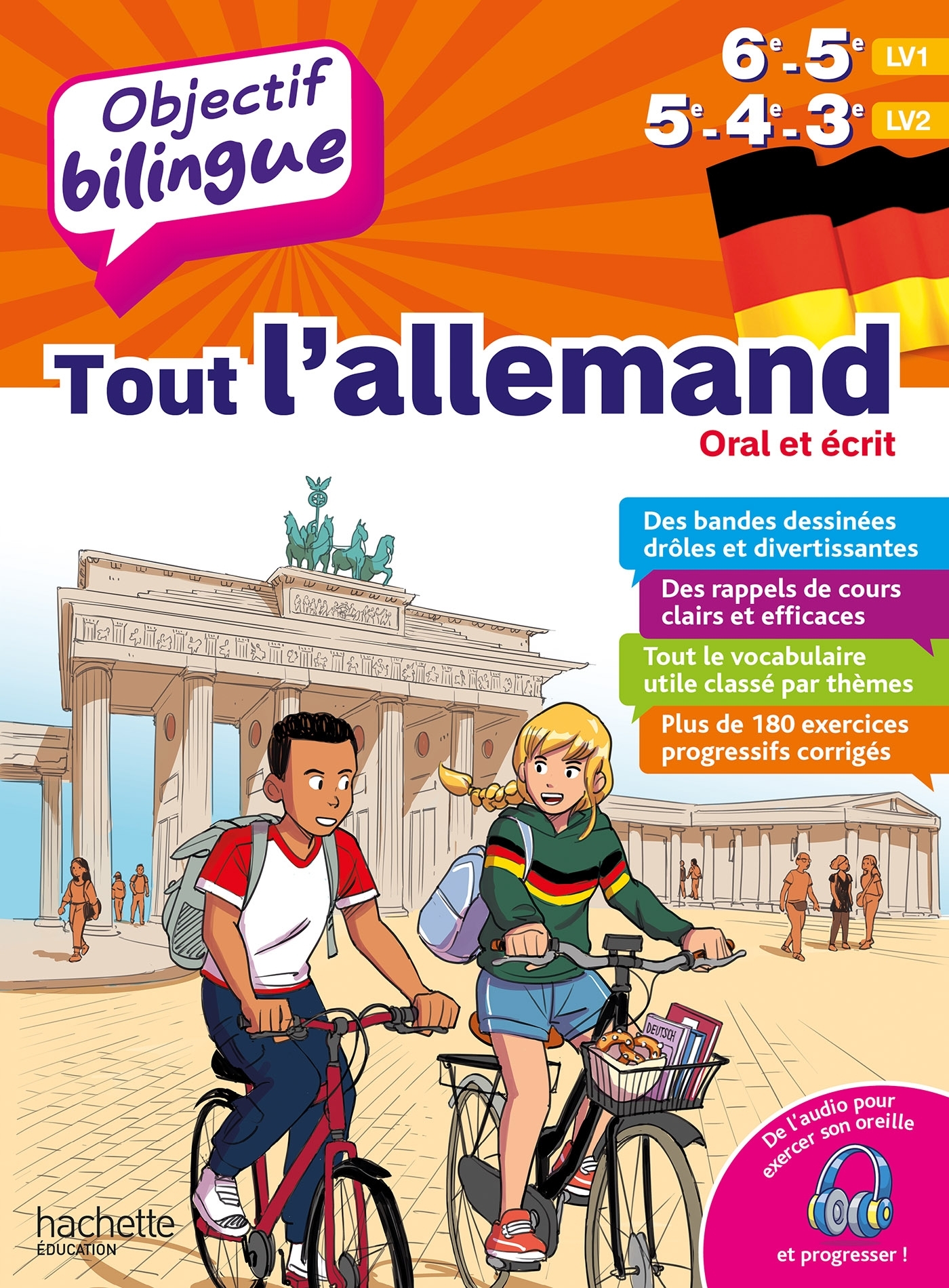 Objectif bilingue Tout l'allemand 6e-5e-4e-3e - Françoise Ehmann, Romain Ronzeau - HACHETTE EDUC